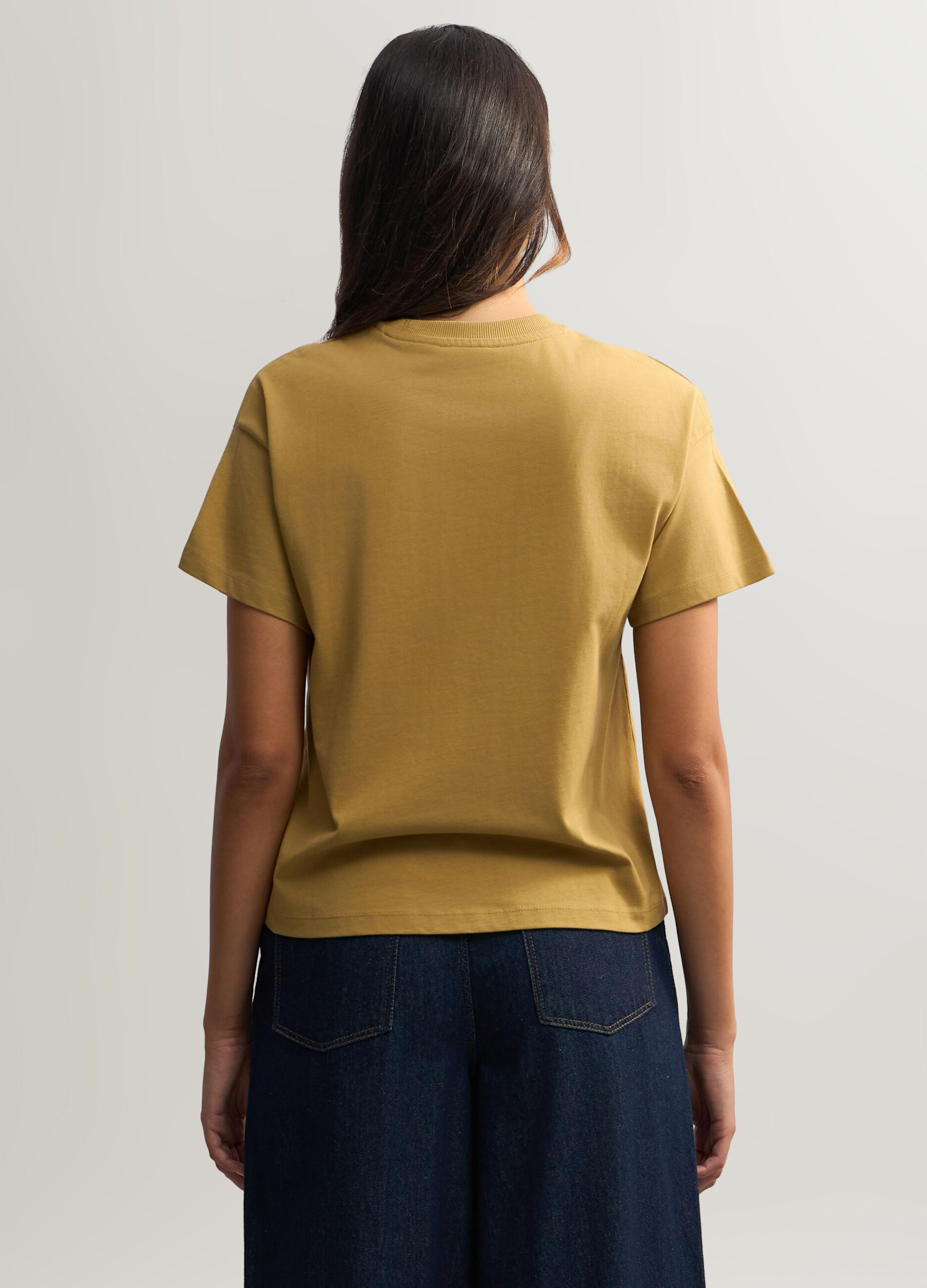 T-shirt girocollo donna_1