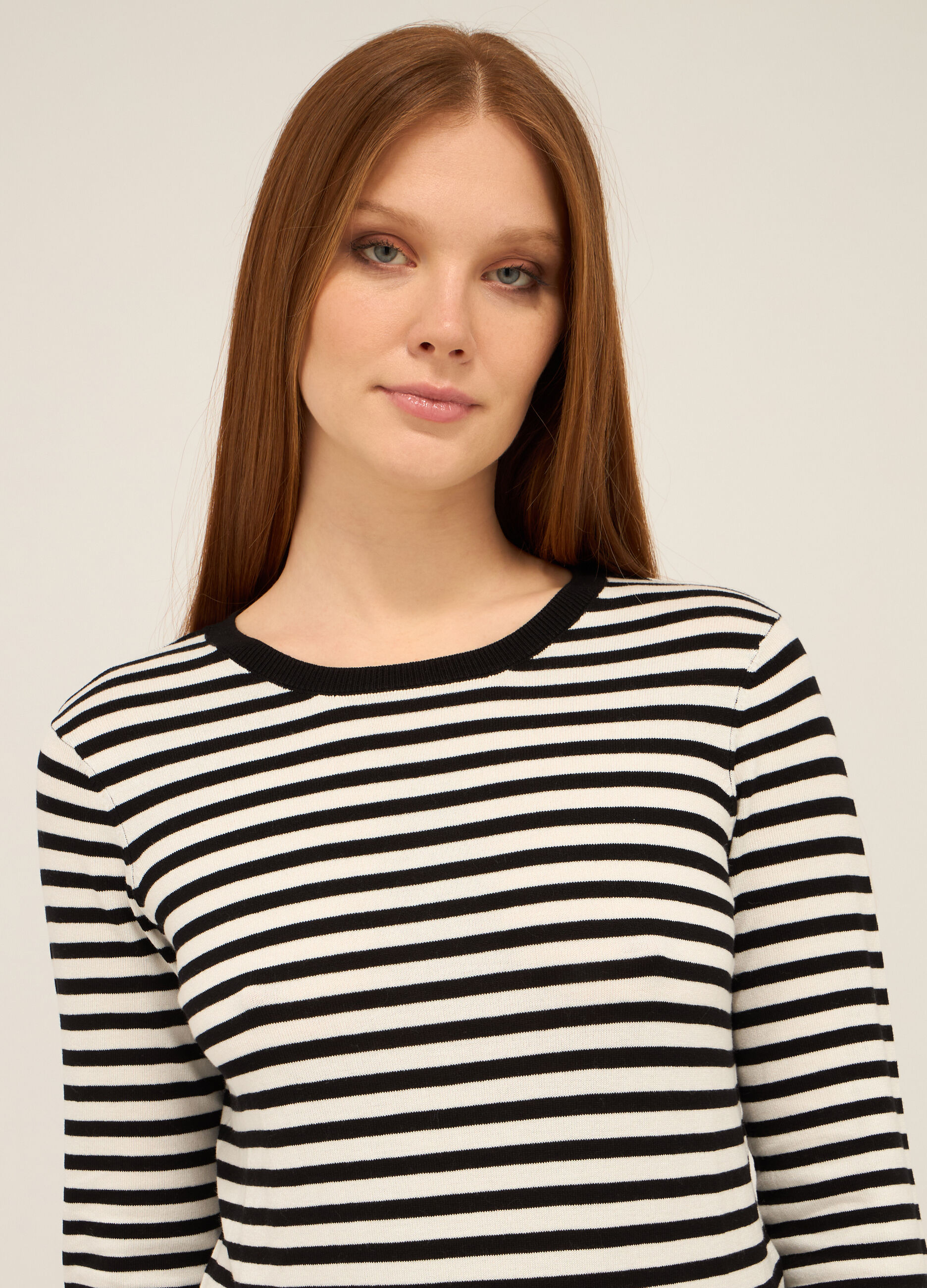 Pullover in misto viscosa donna_2