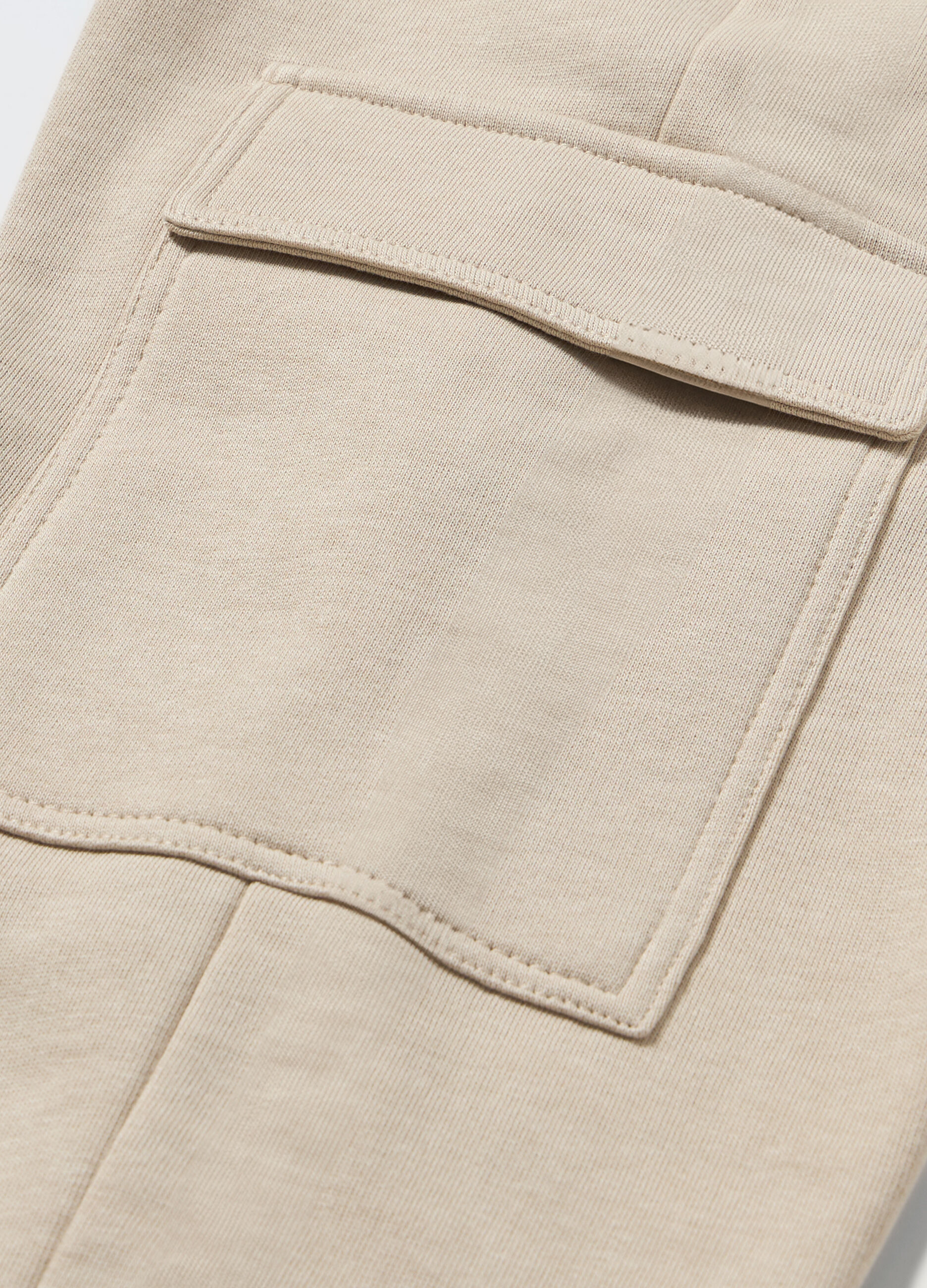 Joggers cargo in puro cotone ragazzo_1