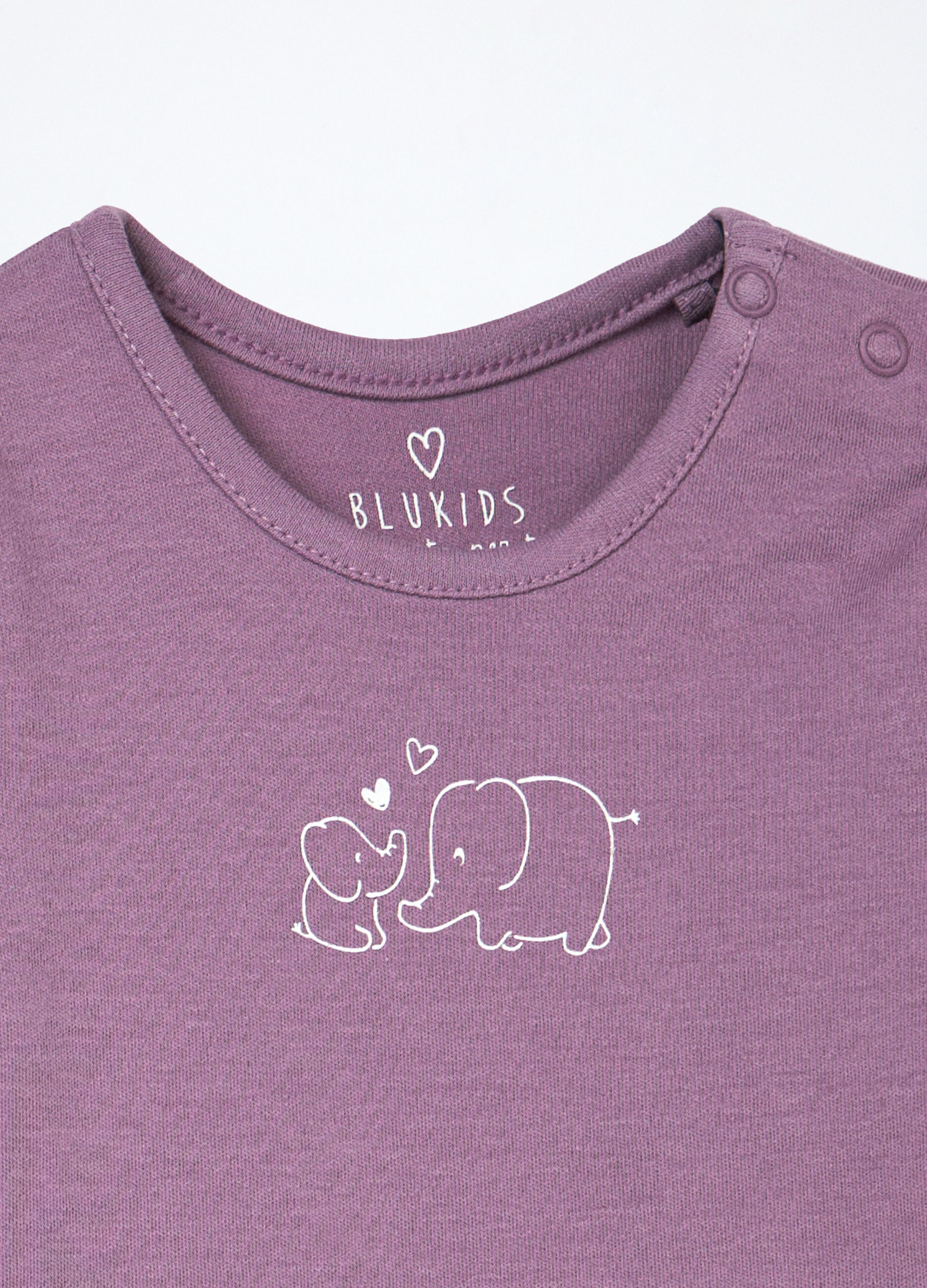 Body in interlock di puro cotone neonata_2