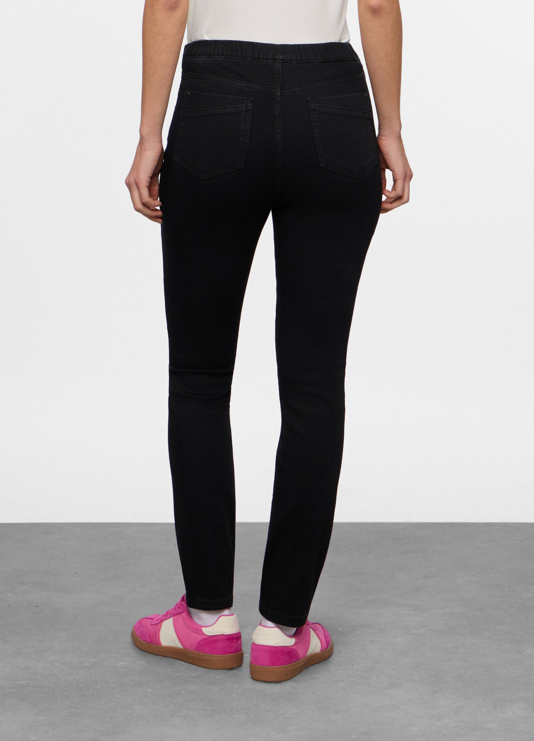 Jeggings misto cotone stretch donna_1