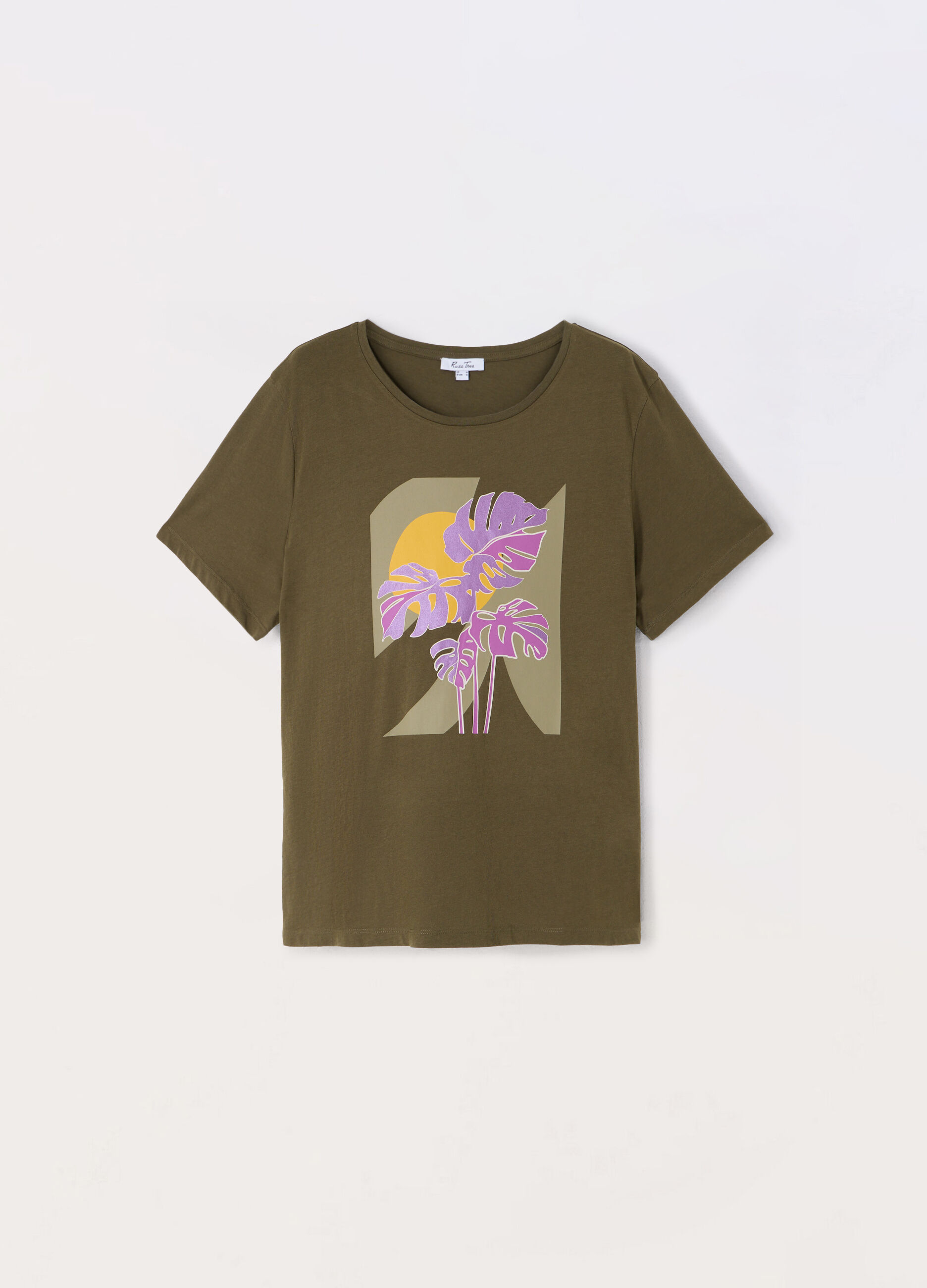 T-shirt in jersey di puro cotone donna curvy_0
