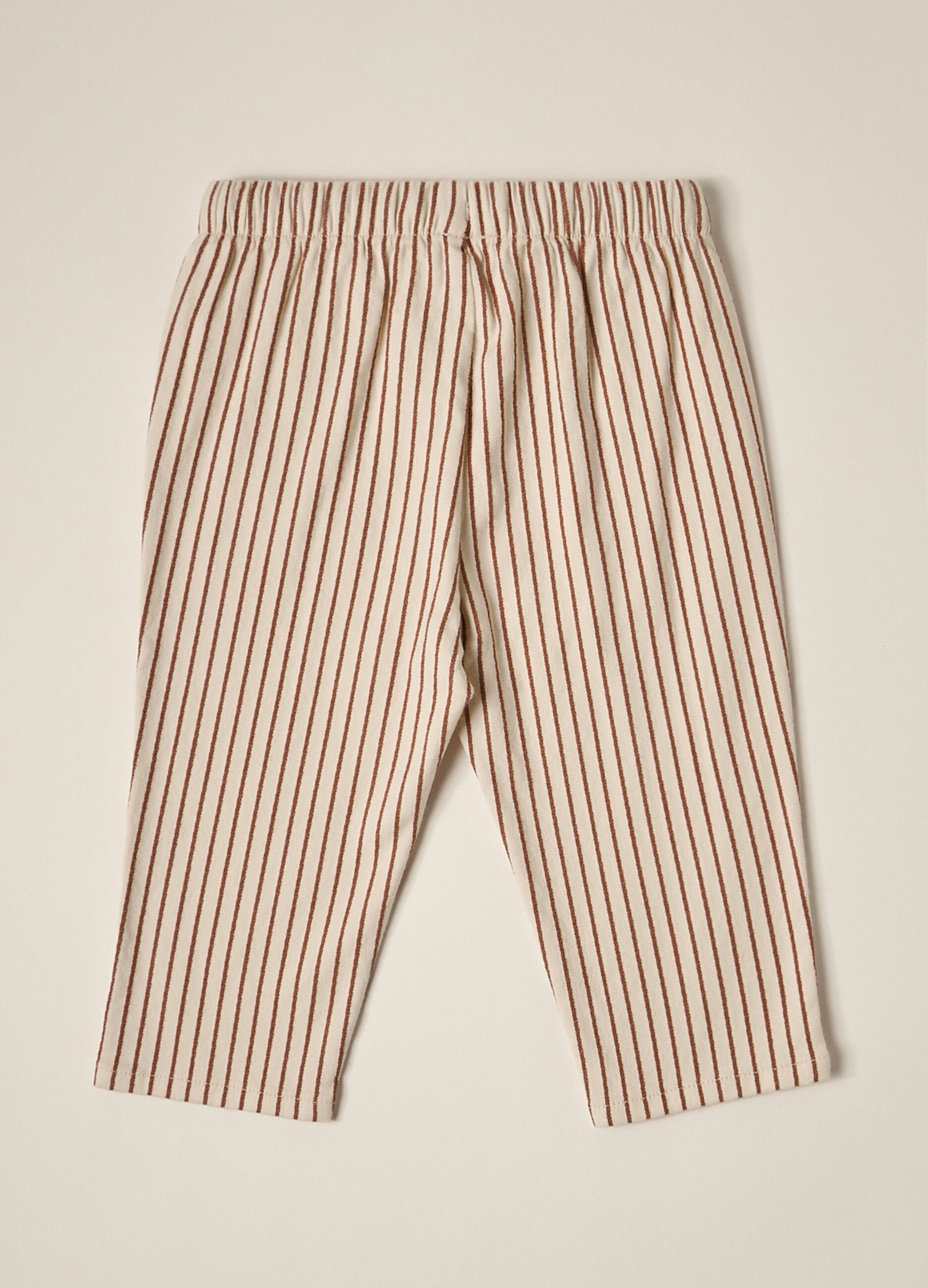 Pantaloni in twill di cotone stretch IANA neonato_3