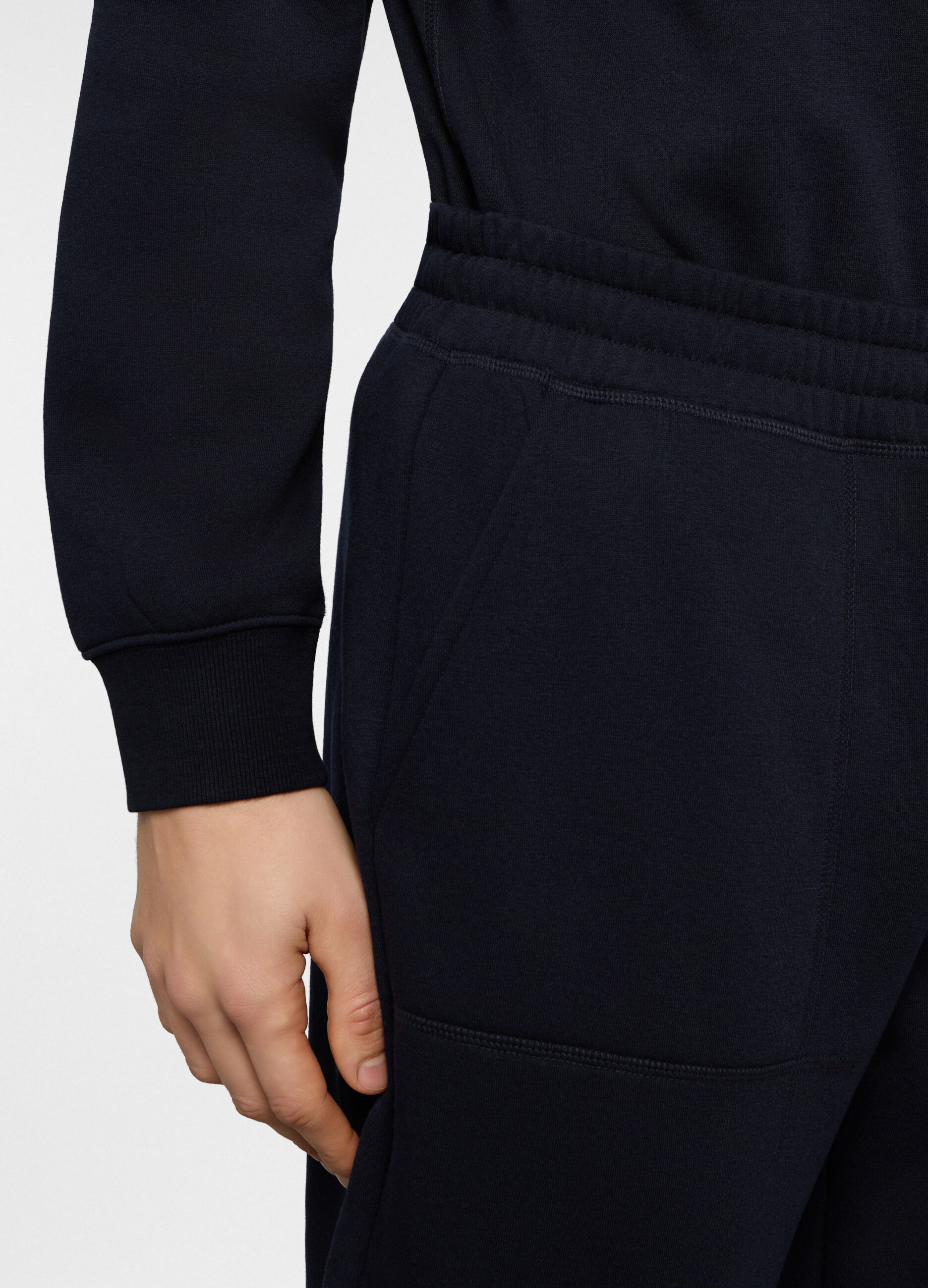 Jogger in misto cotone uomo_2