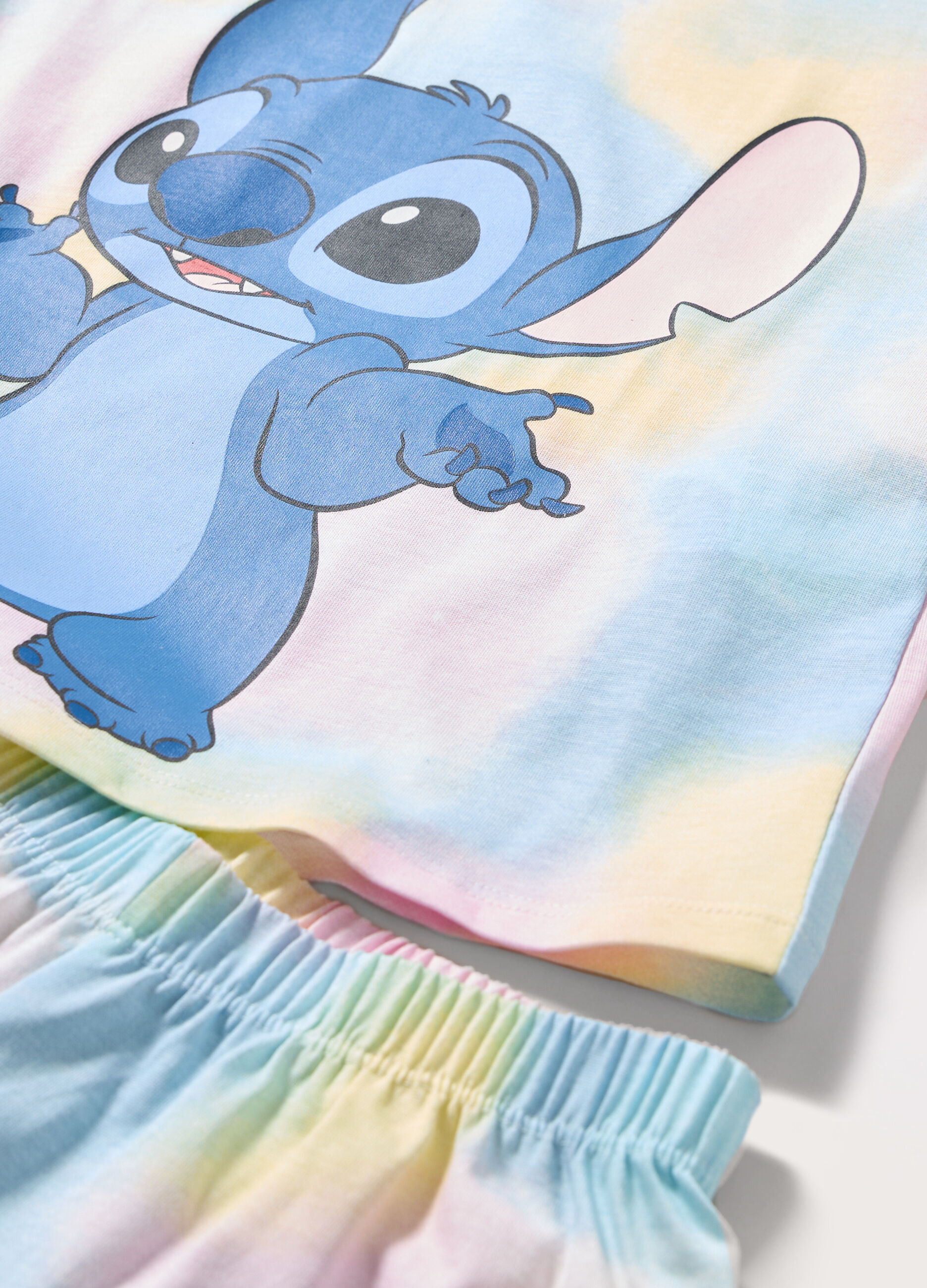 Set pigiama in jersey di puro cotone bambina_1