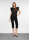 Capri fit straight in denim stretch di misto cotone donna_0