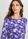 T-shirt in viscosa stretch a fiori donna_2