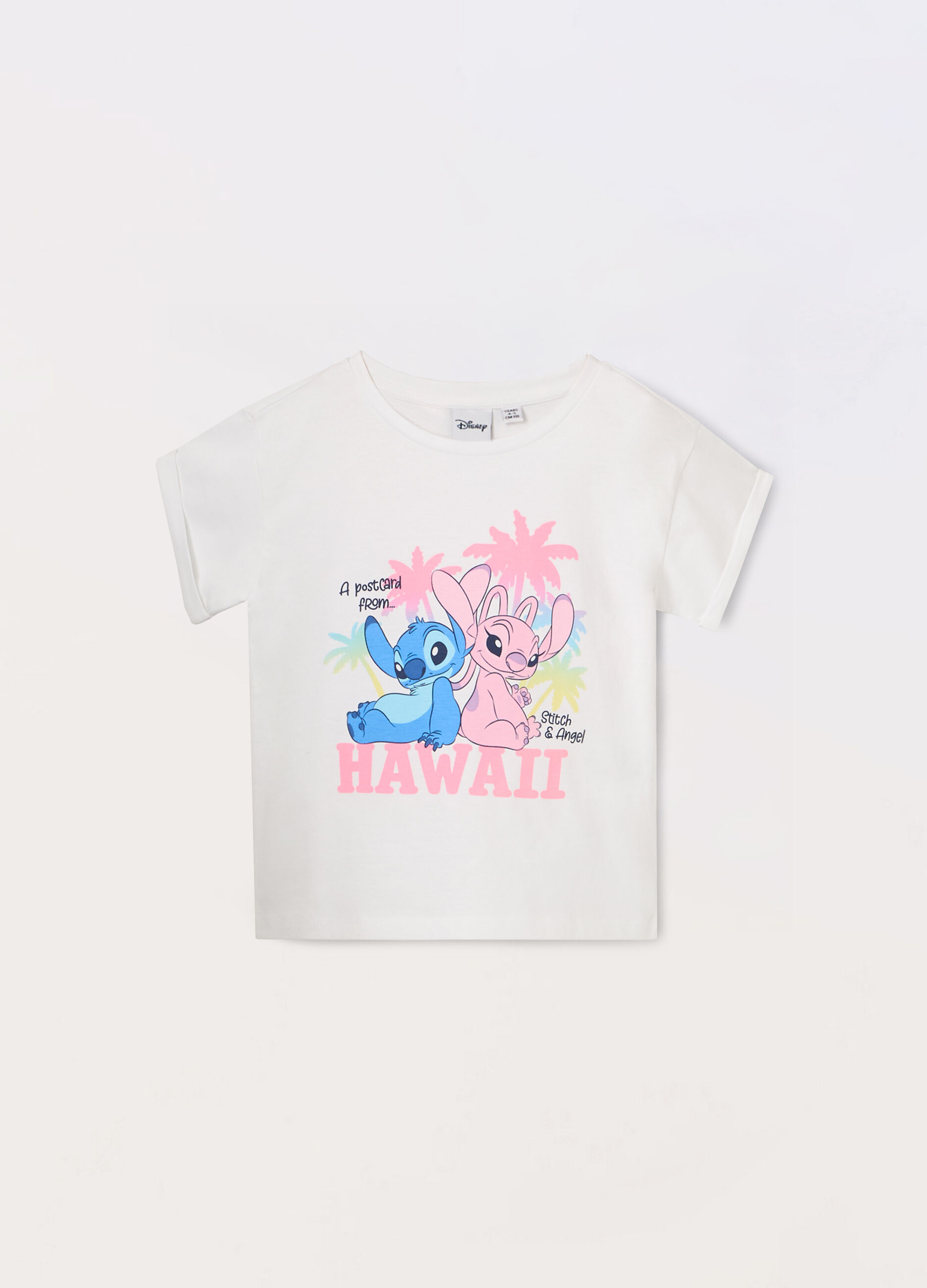 T-shirt in puro cotone bambina_0