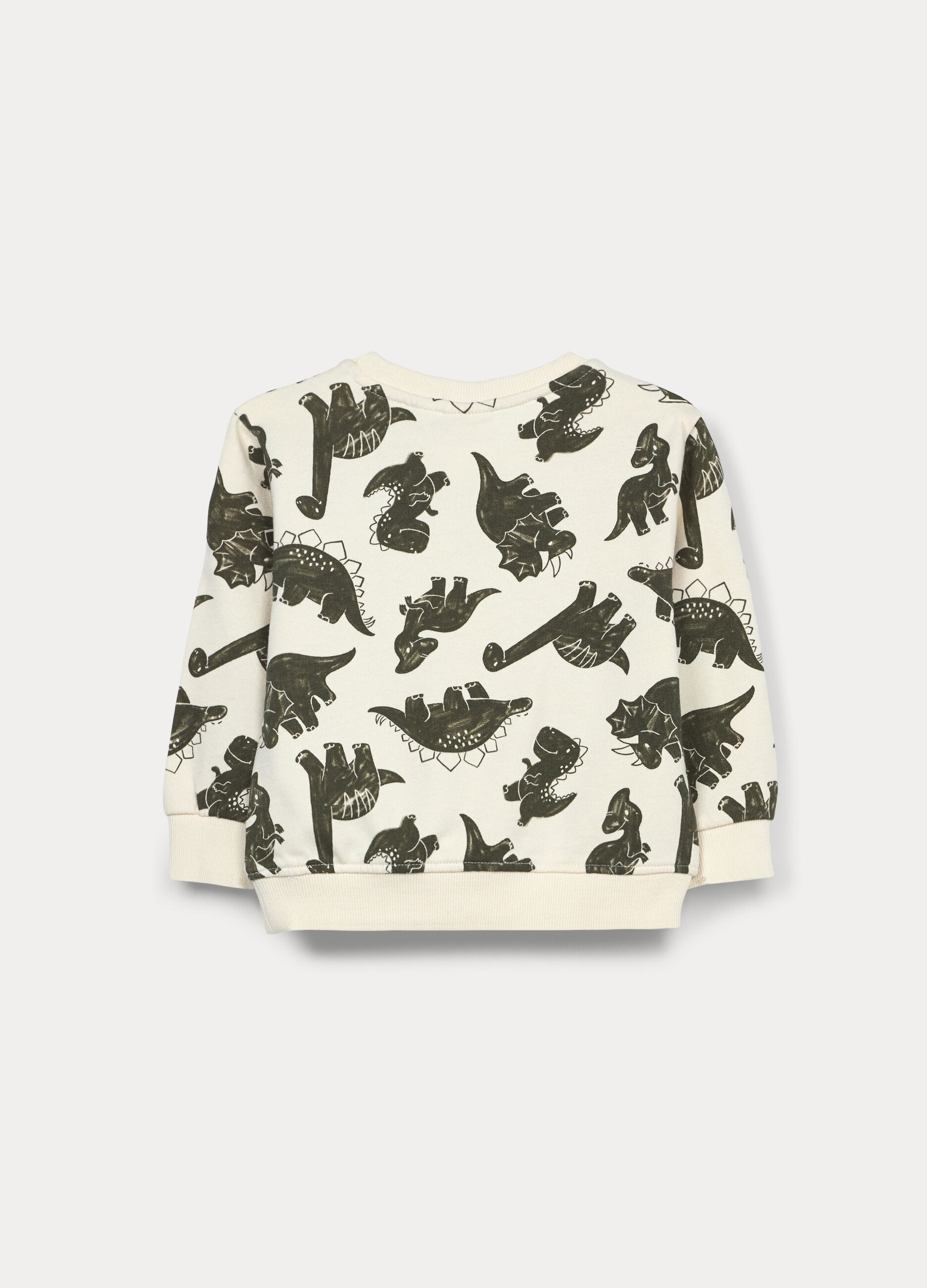 Felpa in french terry di puro cotone bimbo_1