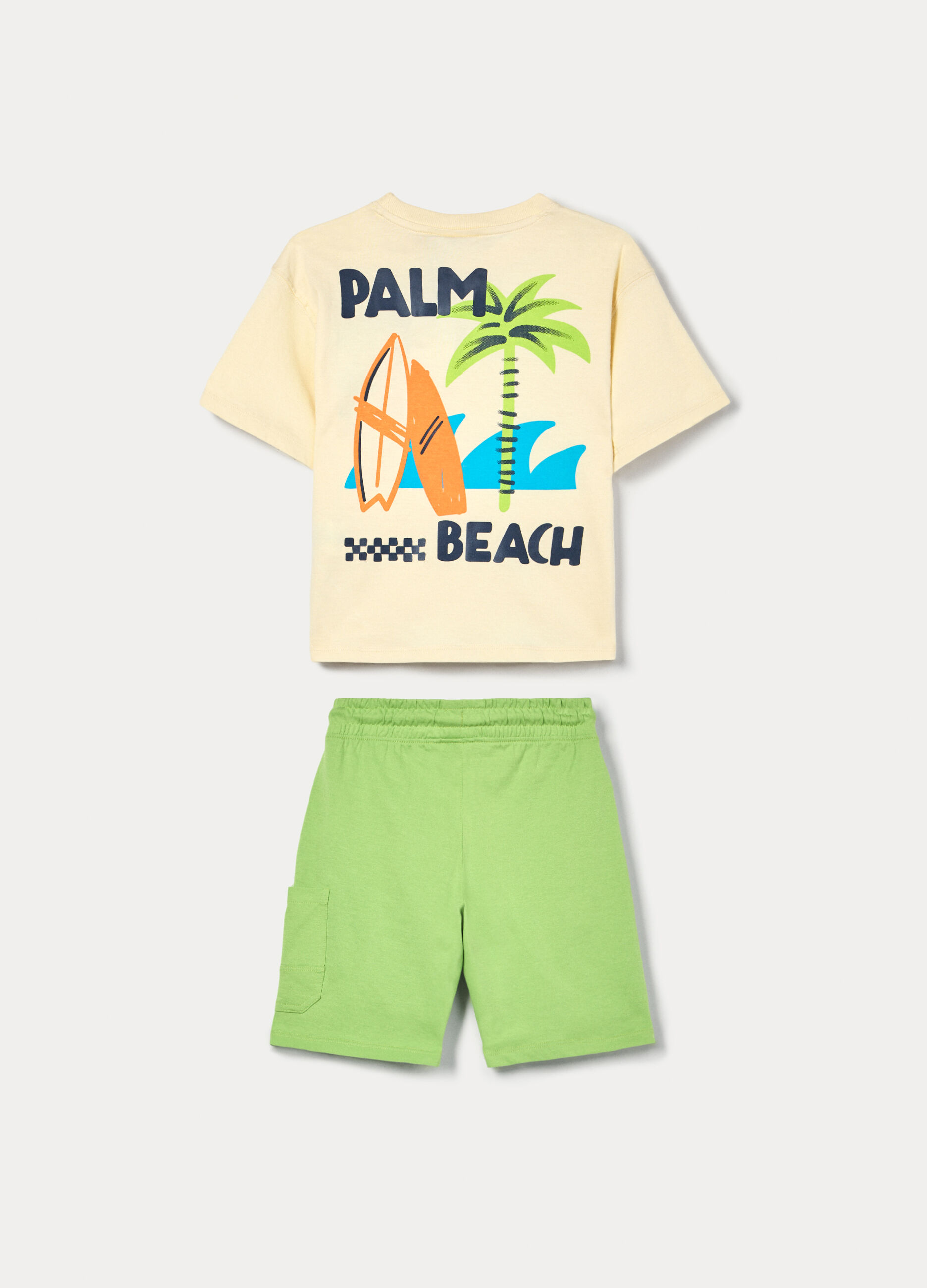 Jogging set in jersey di puro cotone bambino_1