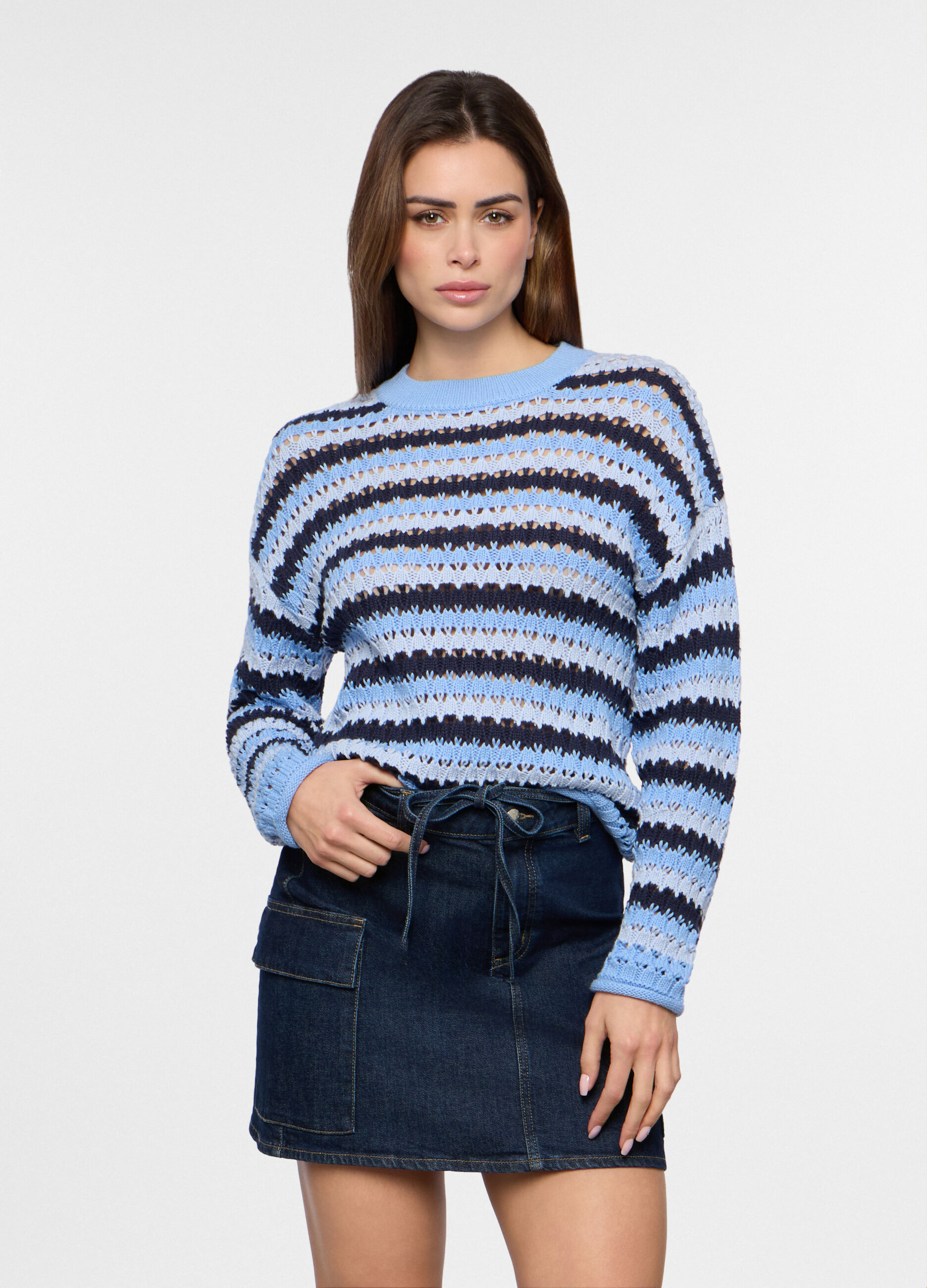 Tricot in puro cotone donna_0