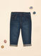 Pantaloni in denim di cotone_0