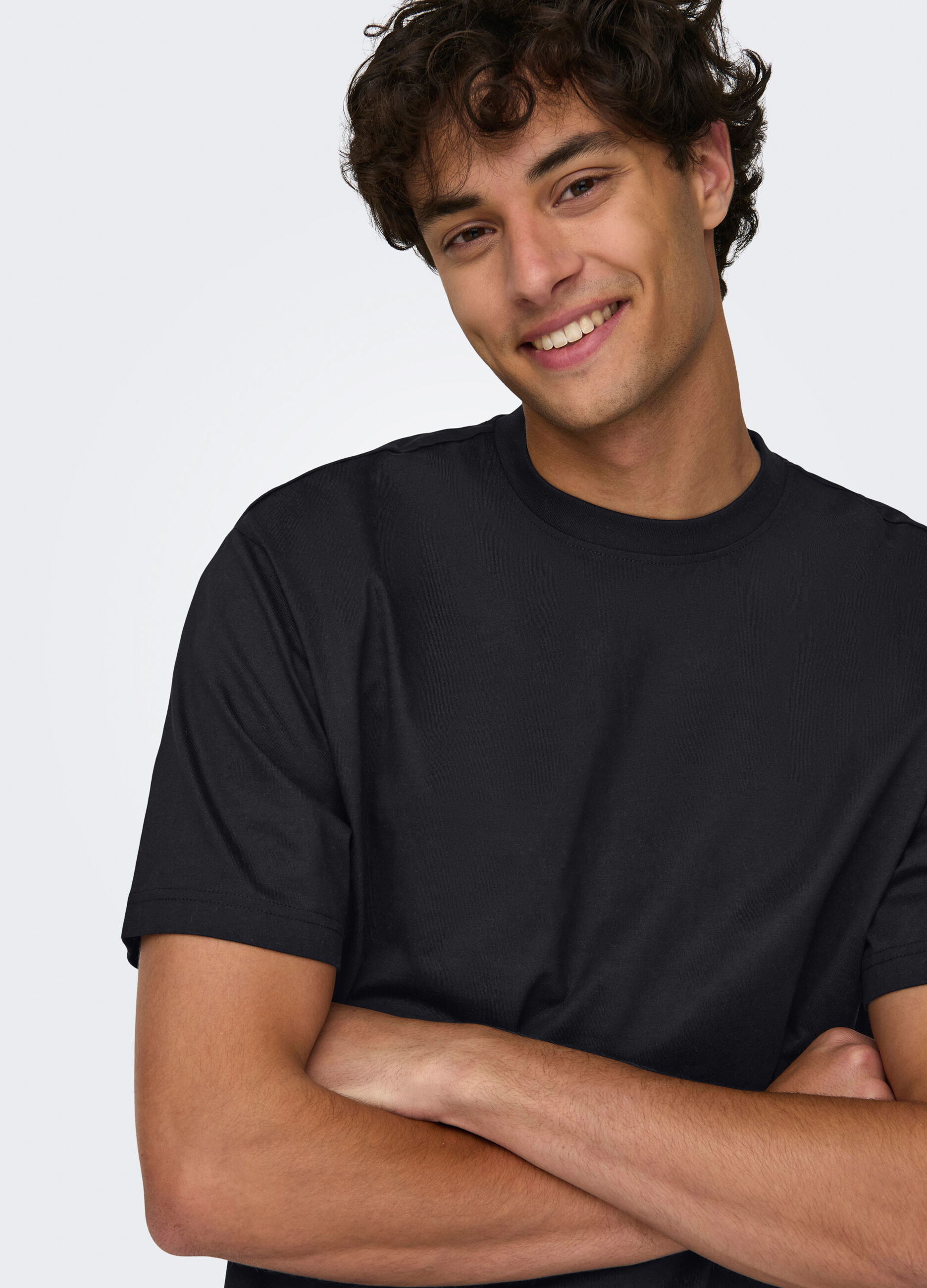 T-shirt girocollo in jersey uomo_4