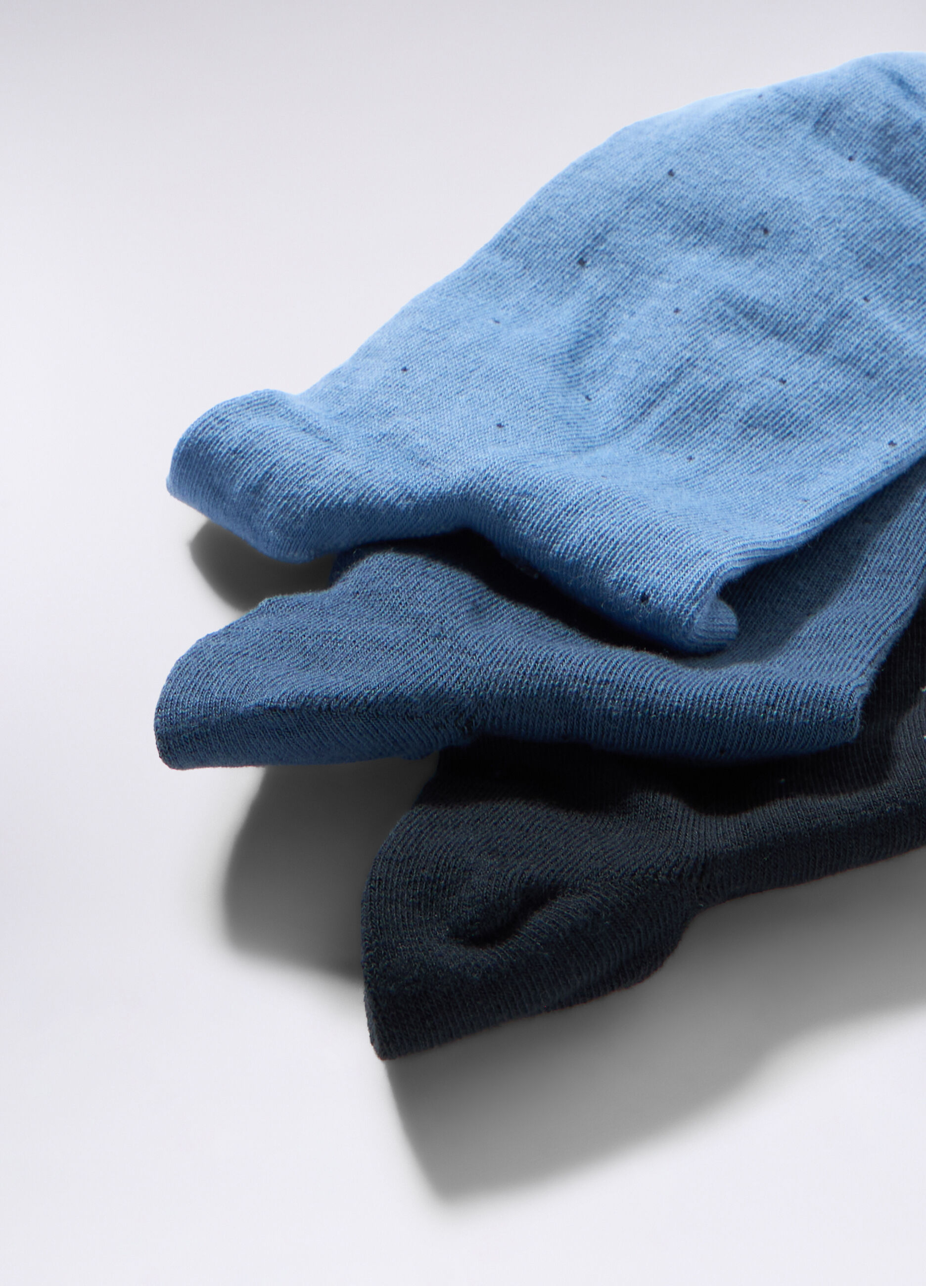 3 pack calzini sportivi a pois uomo_1