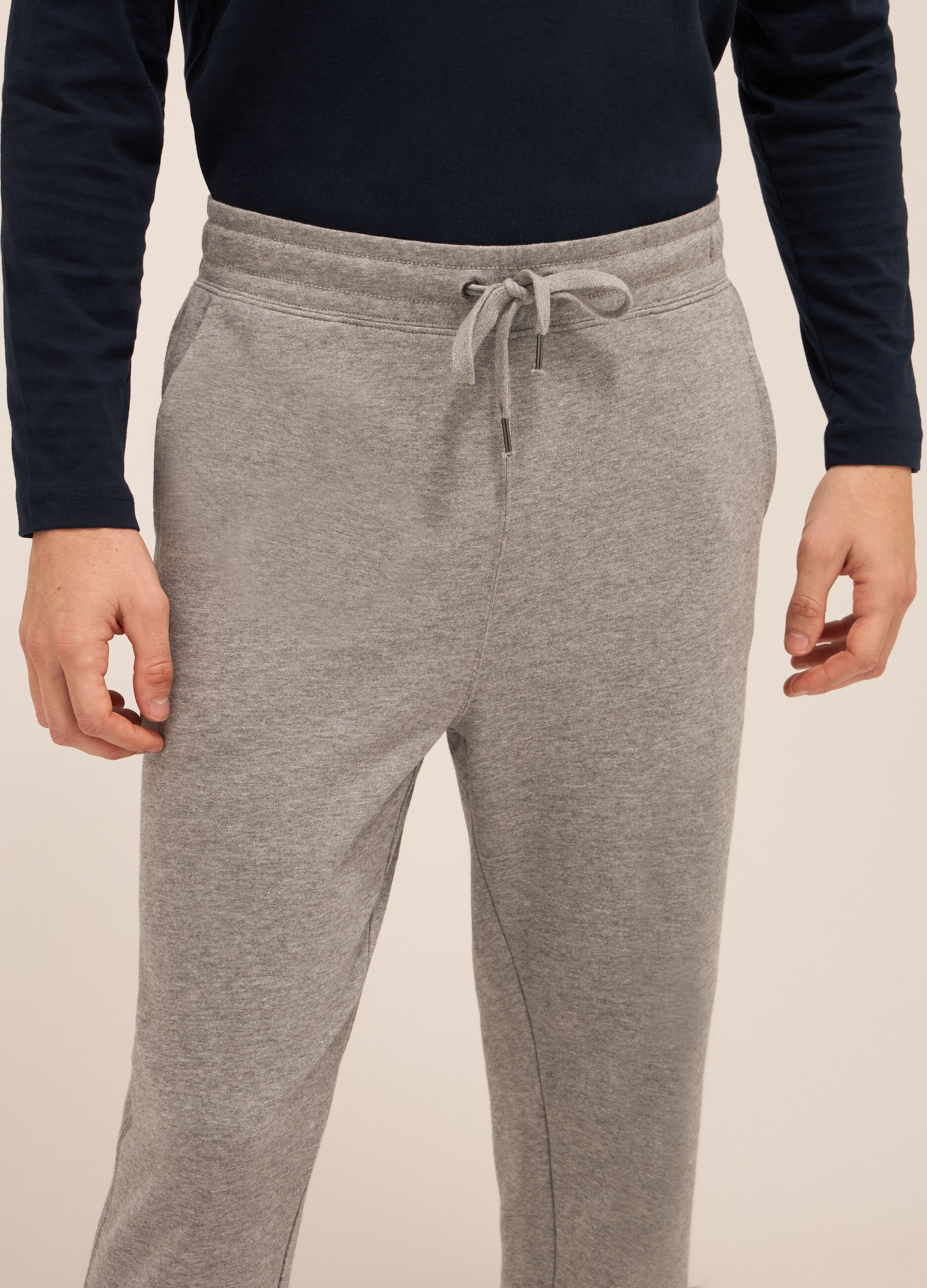 Jogger in puro cotone uomo_2