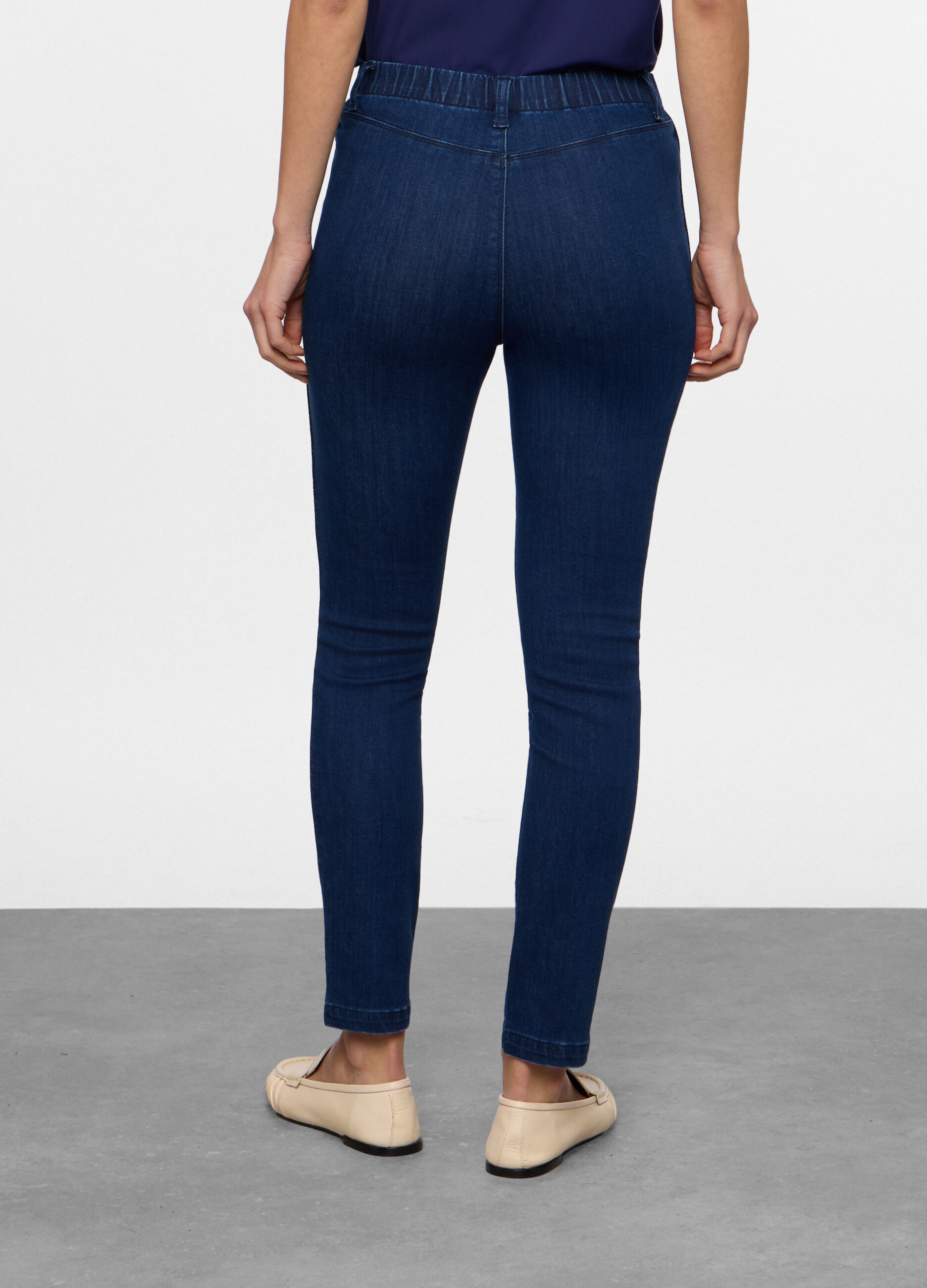 Jeggings misto cotone stretch donna_1