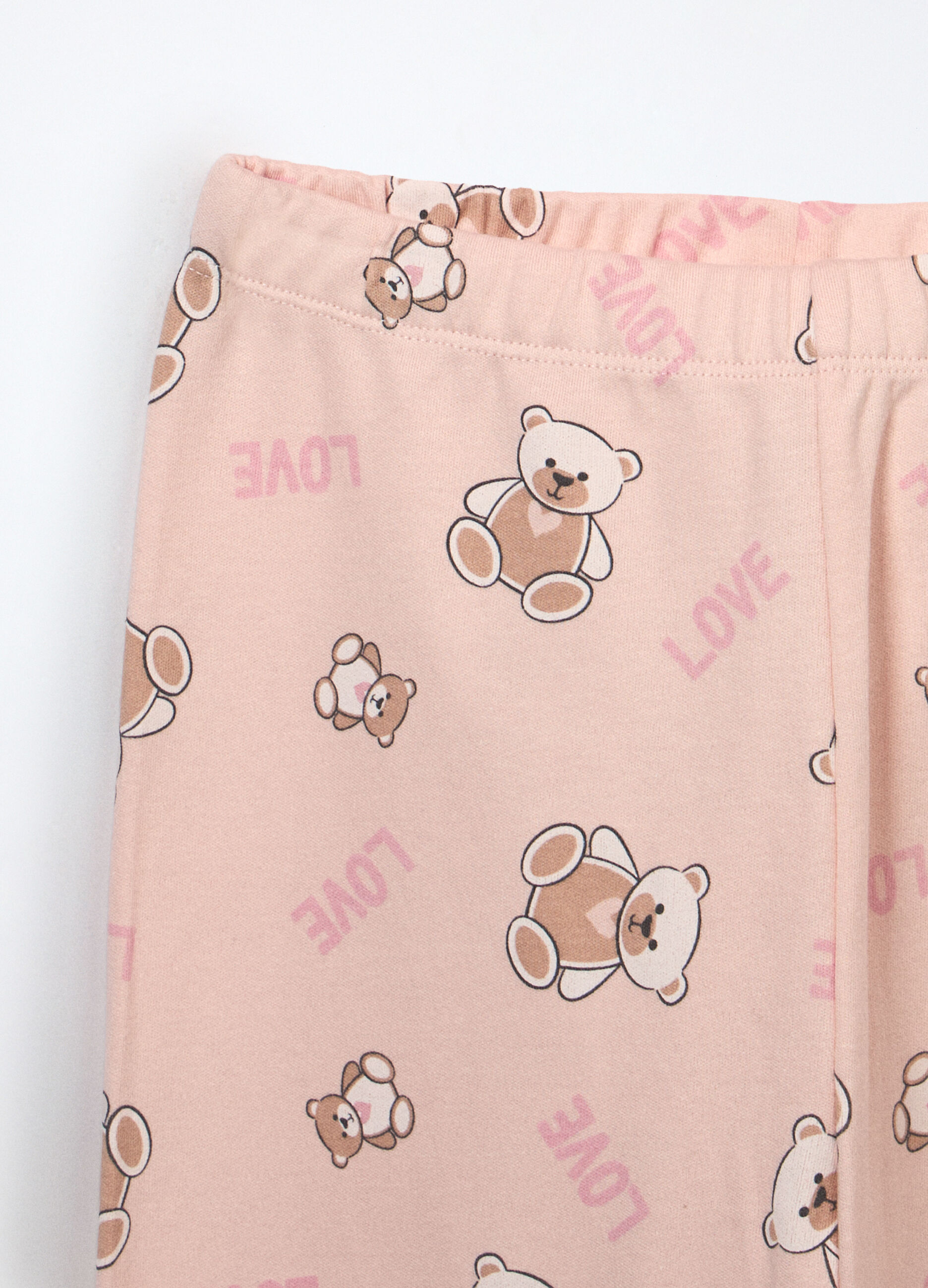 Set pigiama in interlock di puro cotone bambina_3