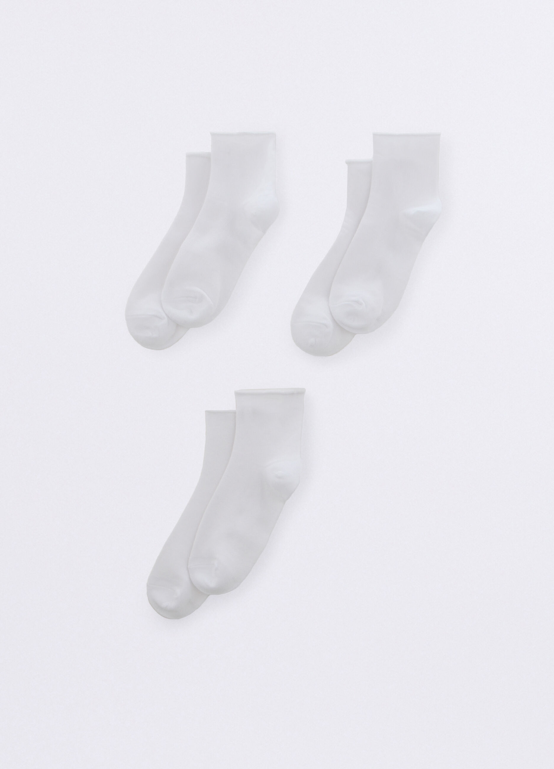 Pack 3 calze in viscosa di bamboo stretch donna_0