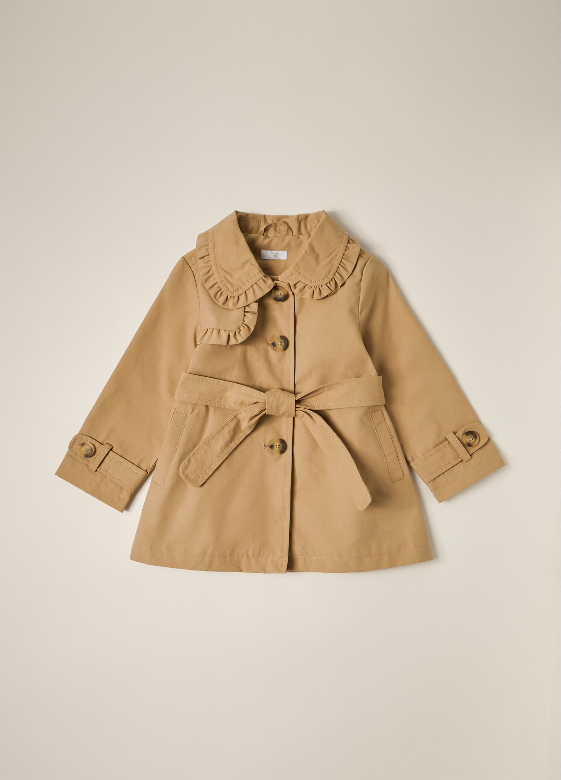 Trench in misto cotone IANA neonata