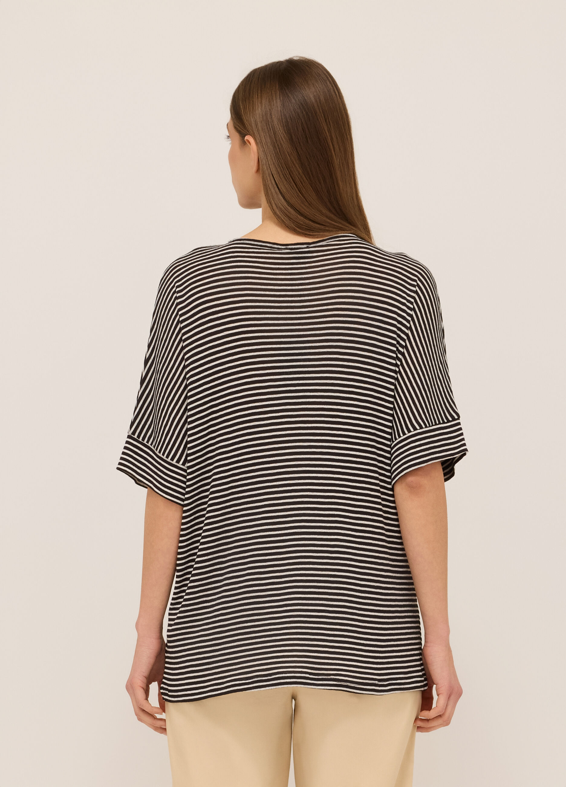T-shirt misto viscosa donna_1