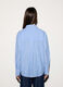 Camicia over fit con colletto alla francese donna_2