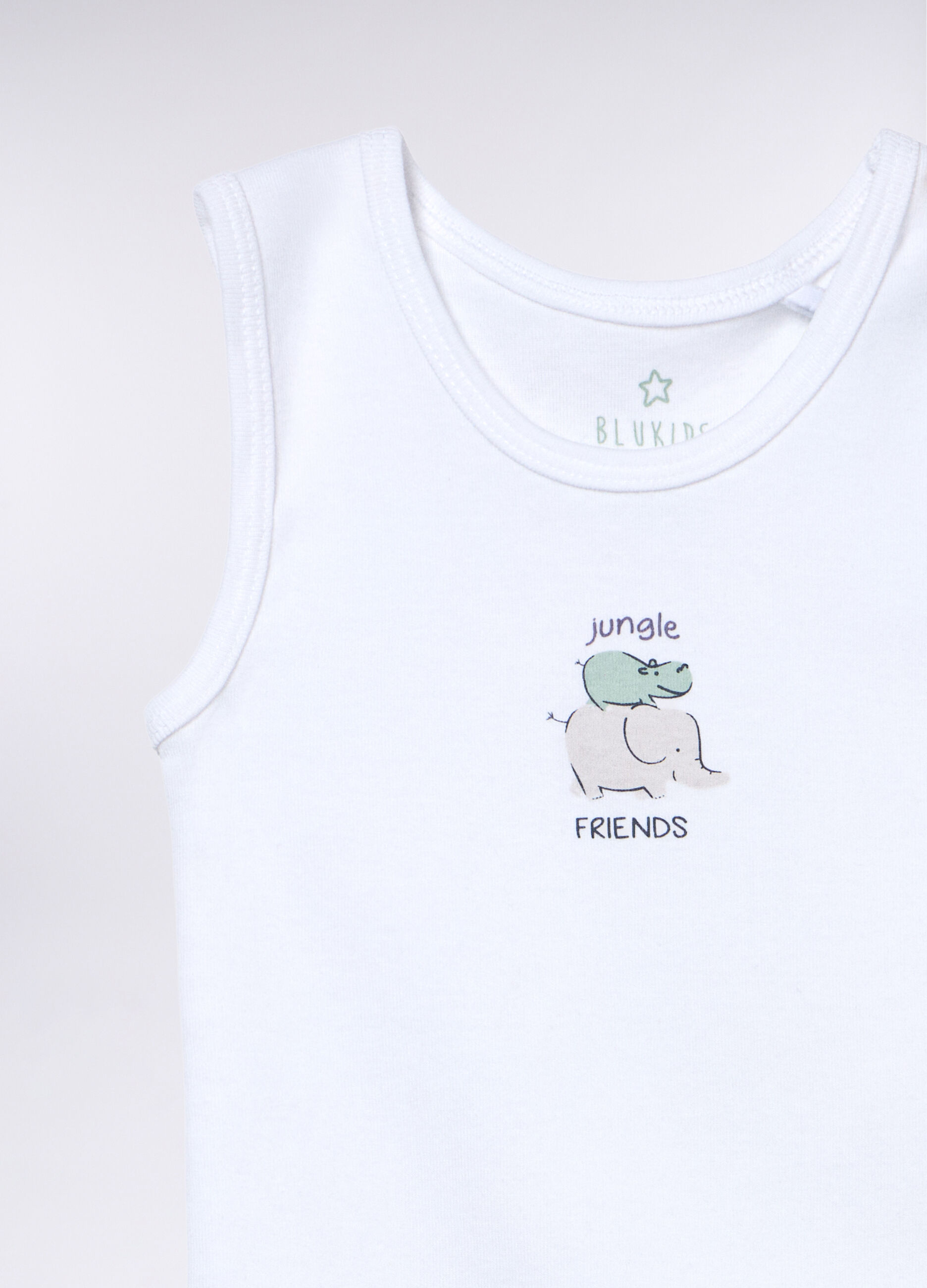 Pack 2 canotte intime in jersey di puro cotone _3
