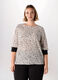 Blusa con maniche a 3/4 donna curvy_0