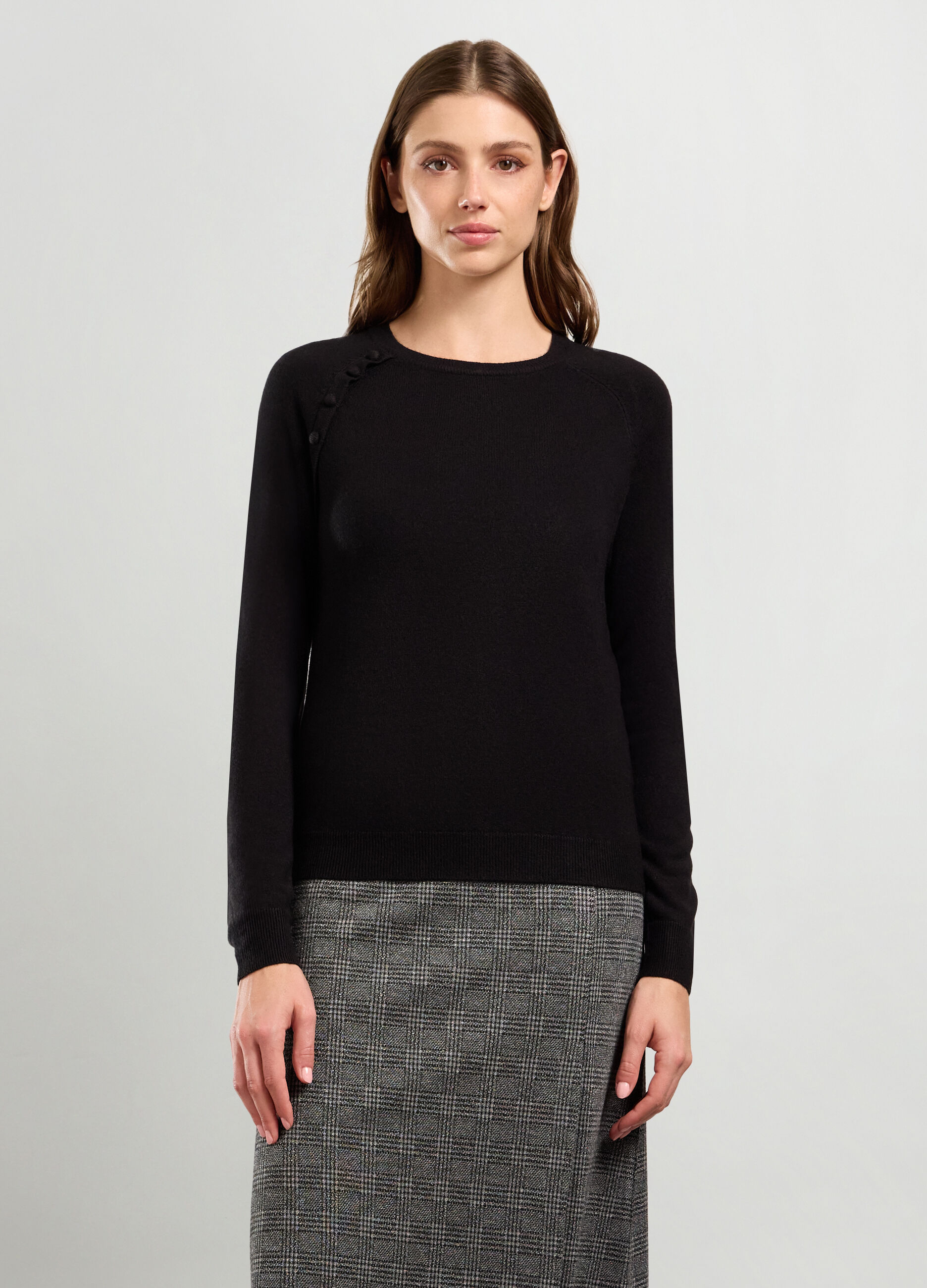 Girocollo tricot donna_0