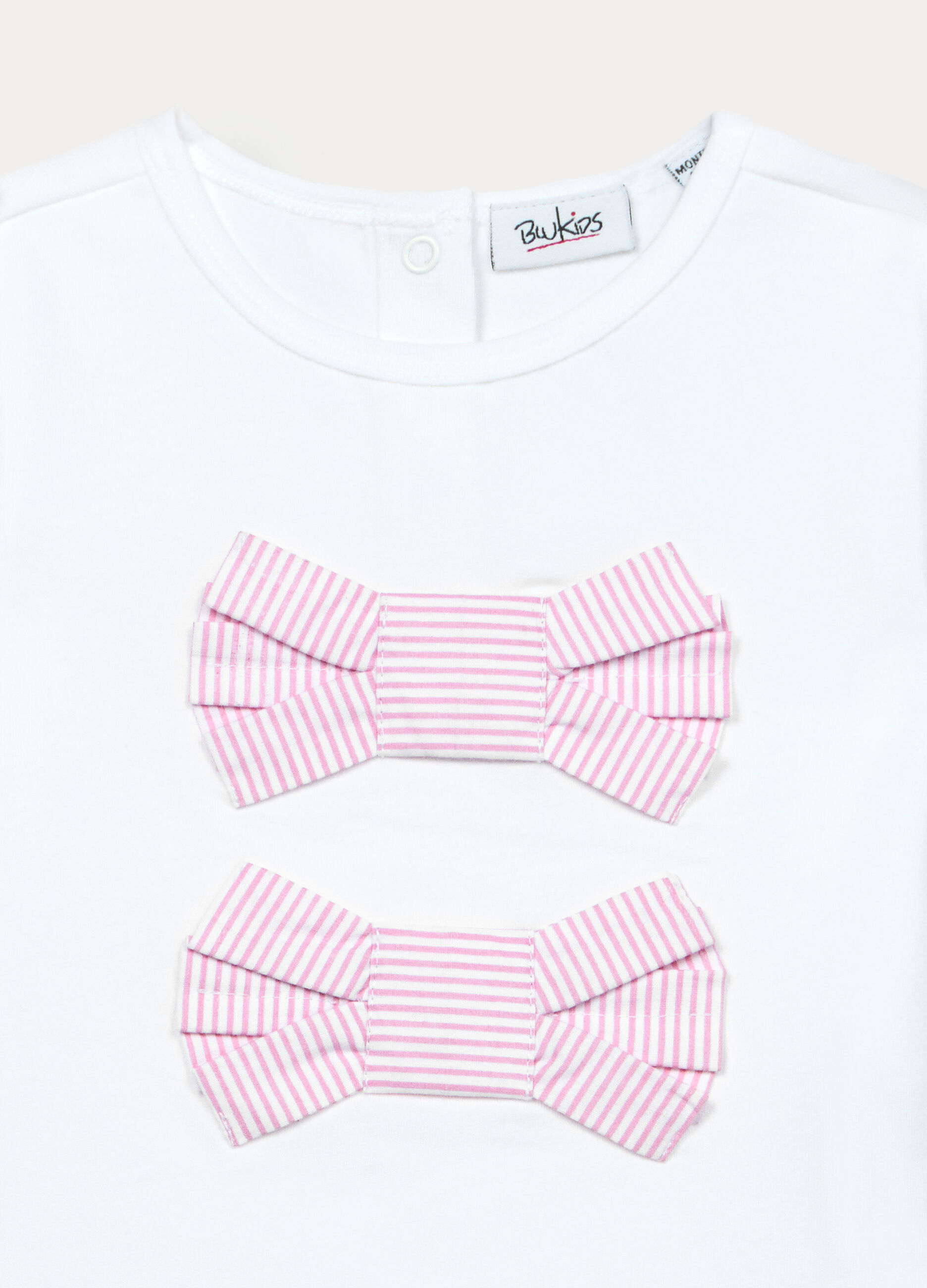 T-shirt in jersey di cotone stretch bimba_2