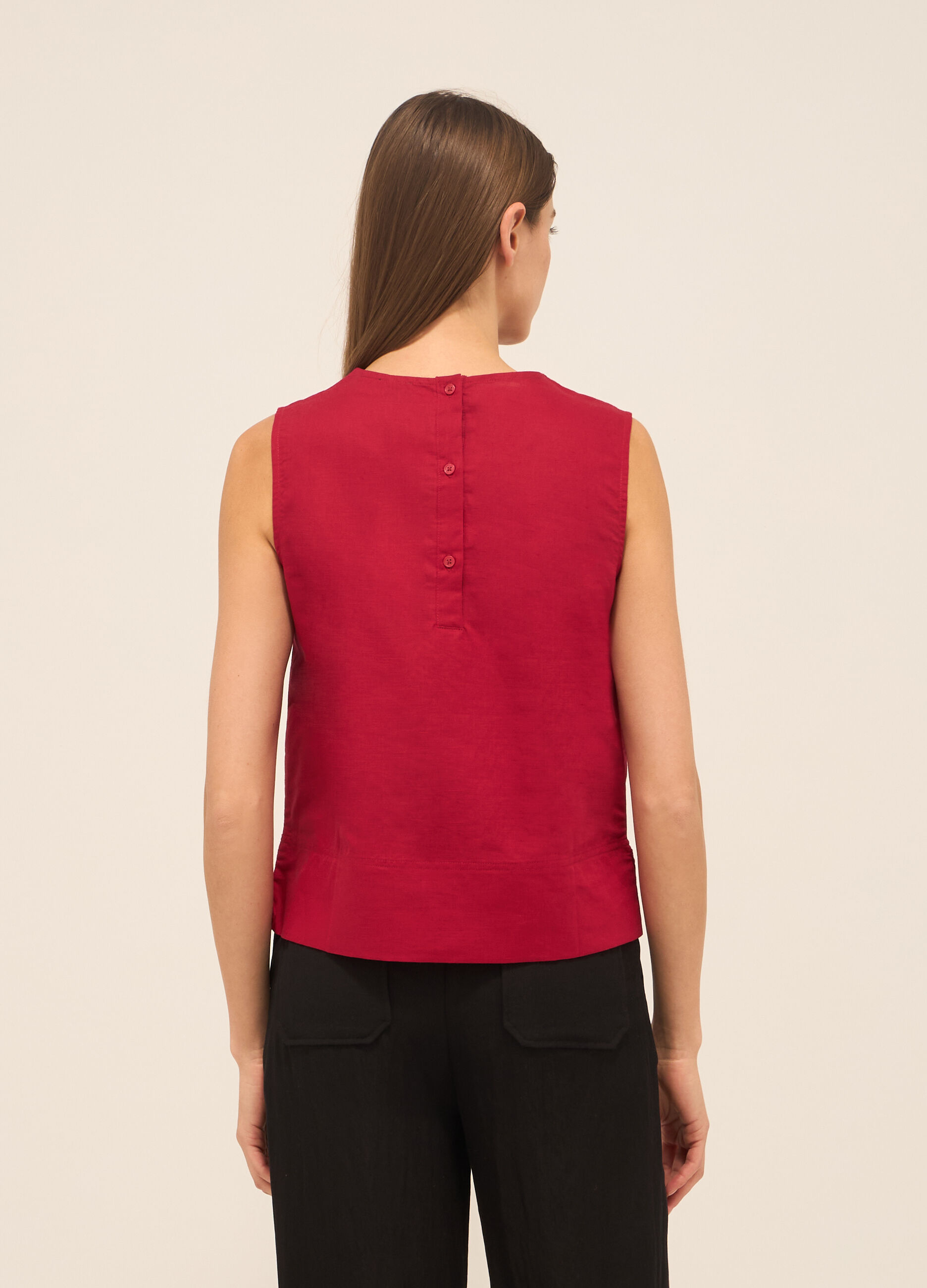 Blusa misto lino donna_1