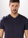 T-shirt collo a V in cotone uomo_2