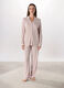 Set pigiama in jersey di pura viscosa donna_0