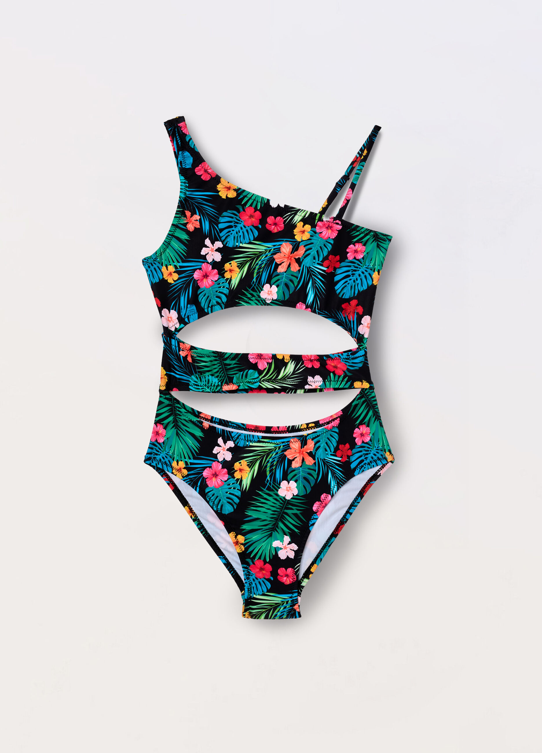 Costume intero floreale ragazza