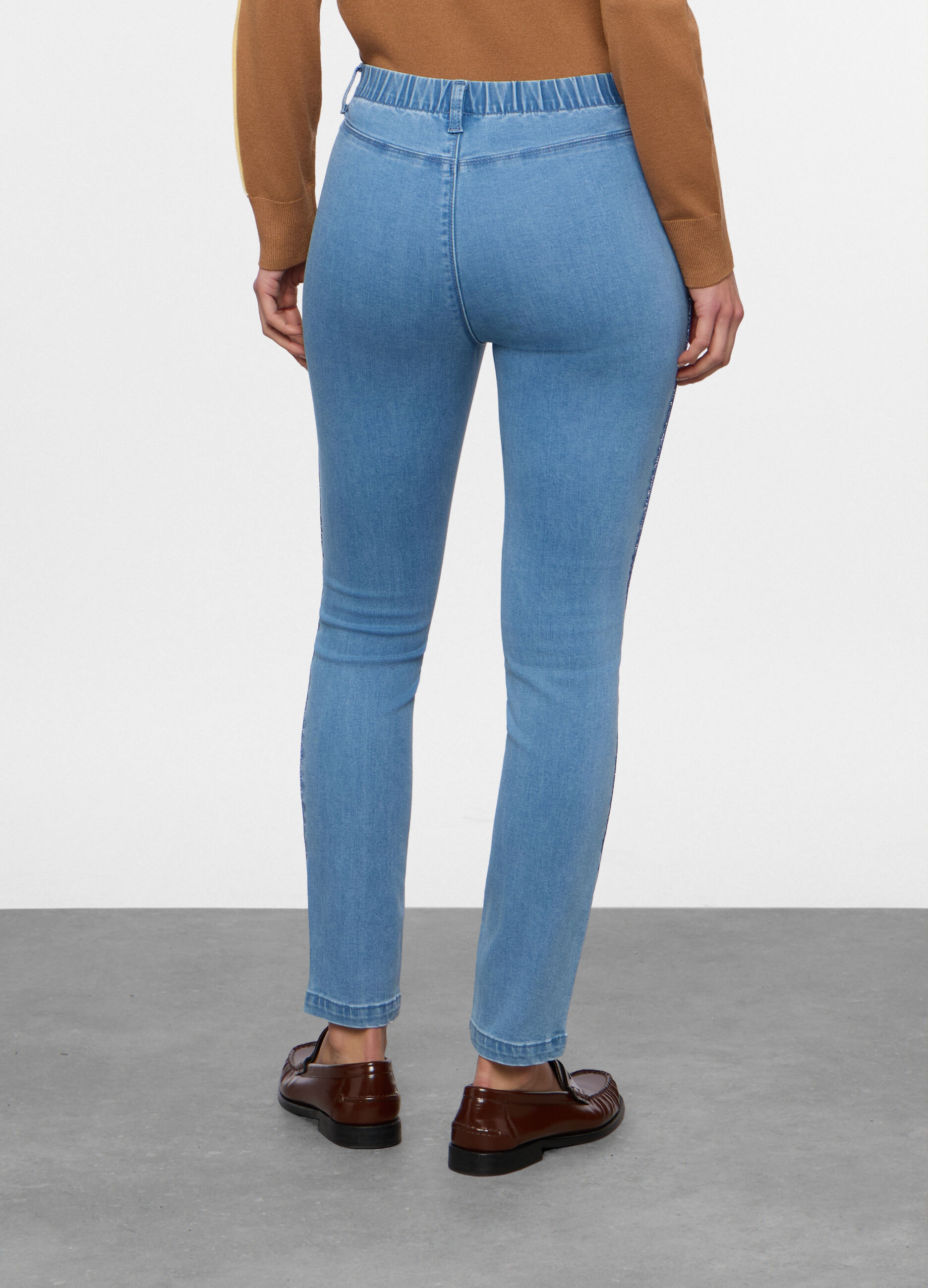 Jeggings misto cotone stretch donna_1