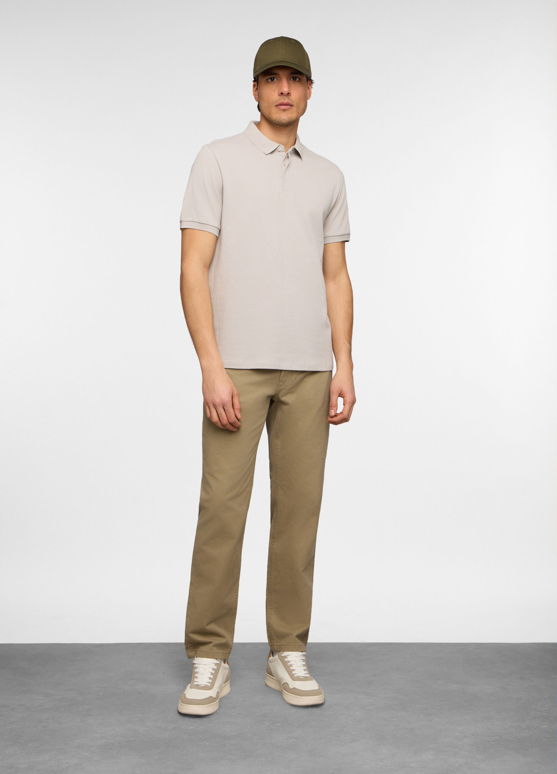 Pantaloni 5 tasche in cotone uomo_0