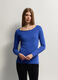 T-shirt con scollo a barchetta donna_0