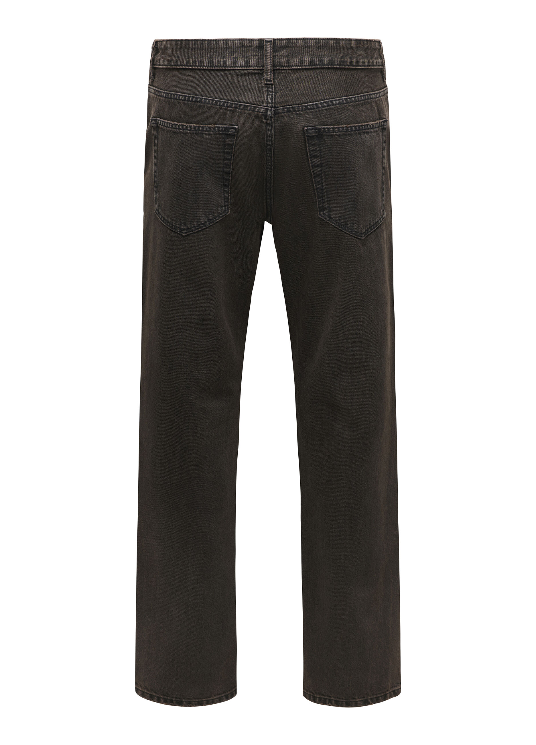 Jeans in denim lavato uomo_6