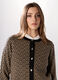 Cardigan jacquard donna_2