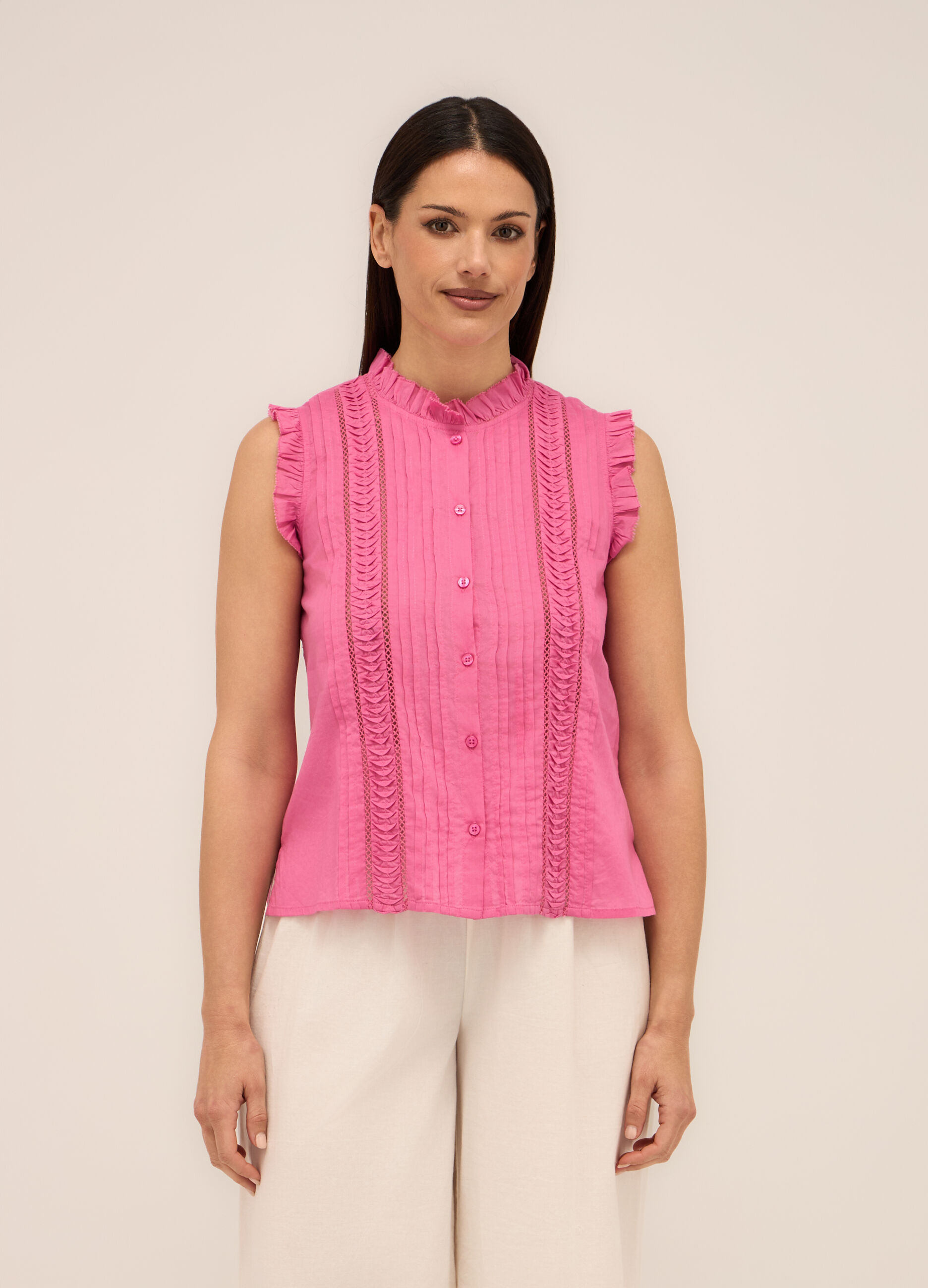 Camicia in puro cotone donna_0
