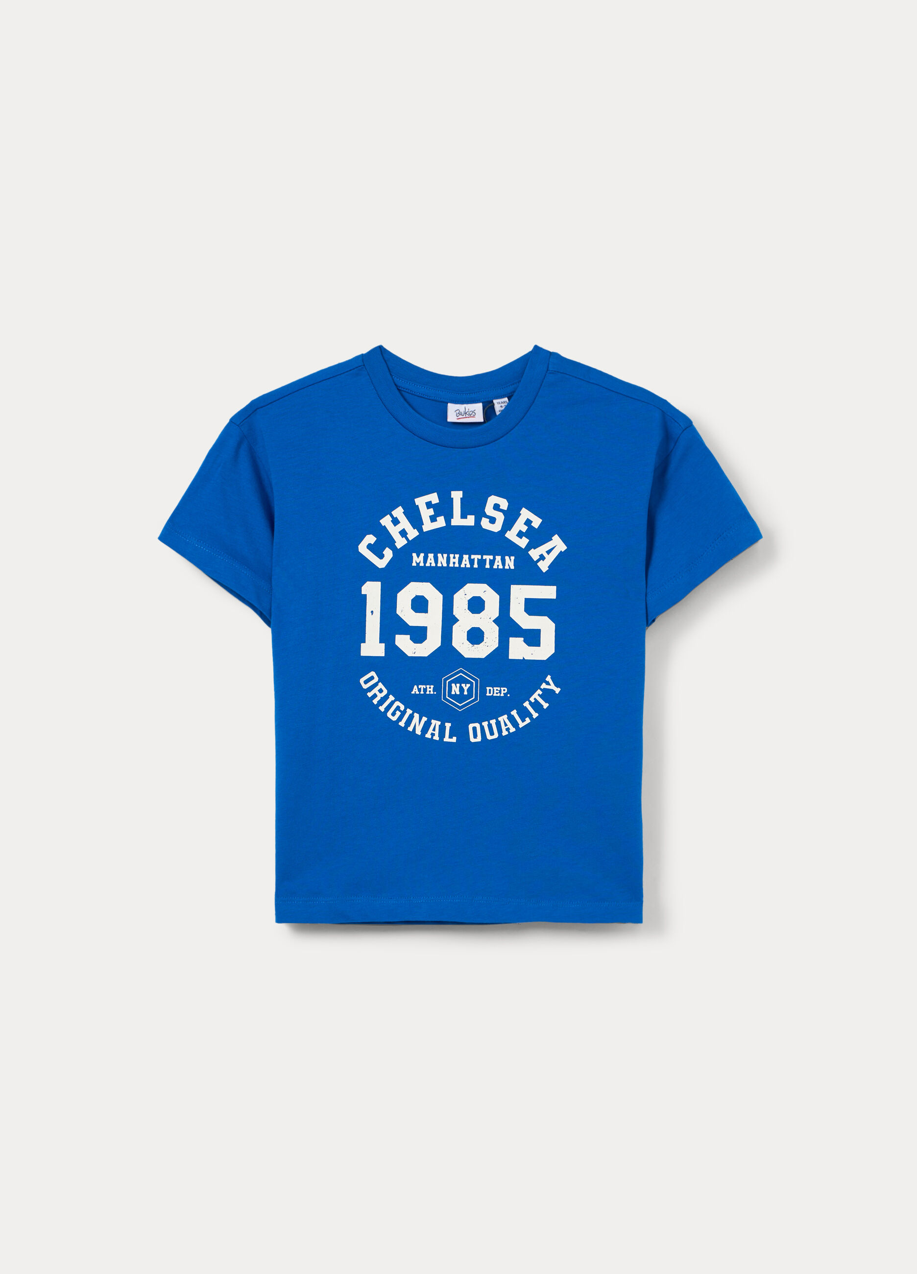 T-shirt in jersey di puro cotone bambino_0