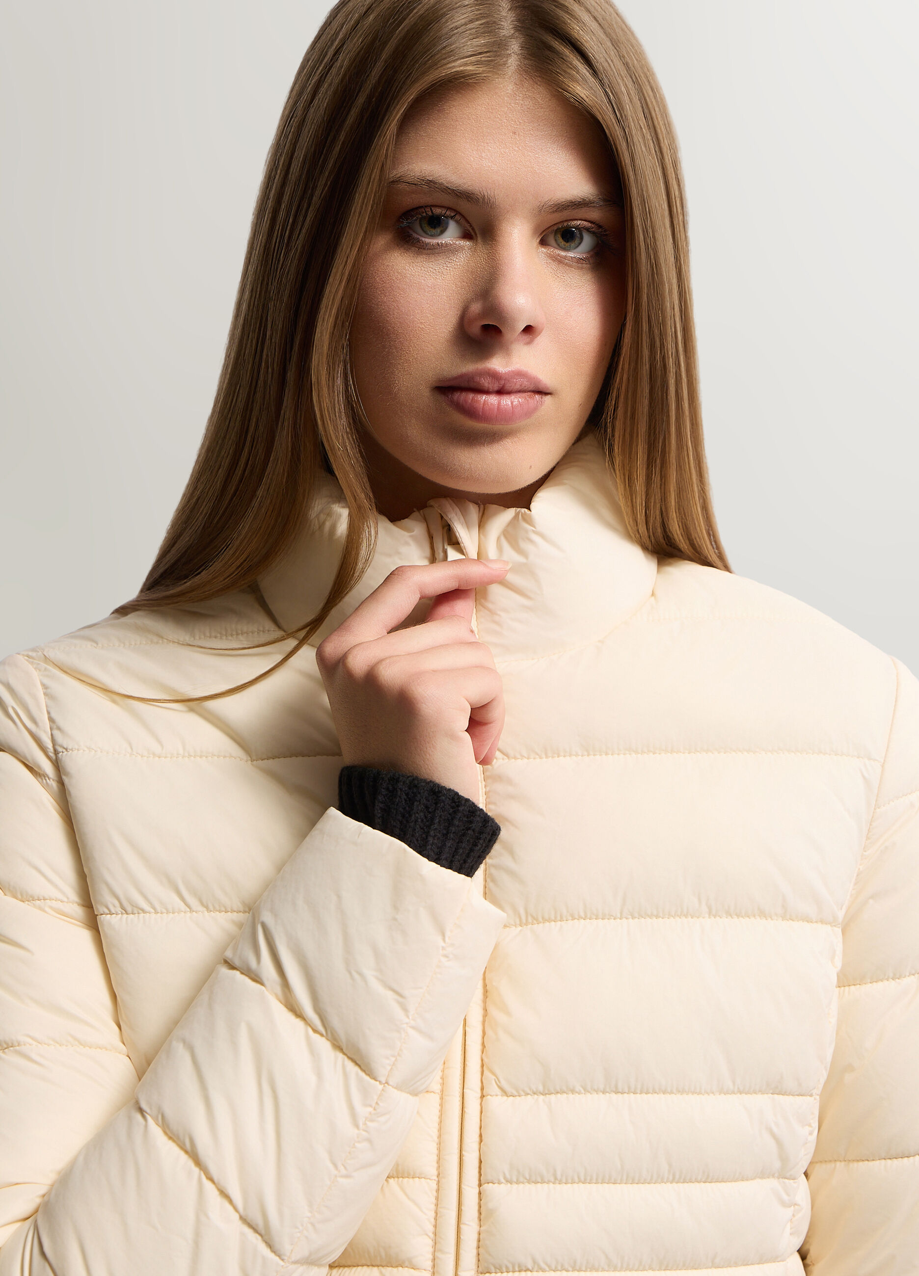 Giubbino imbottito full zip donna_2