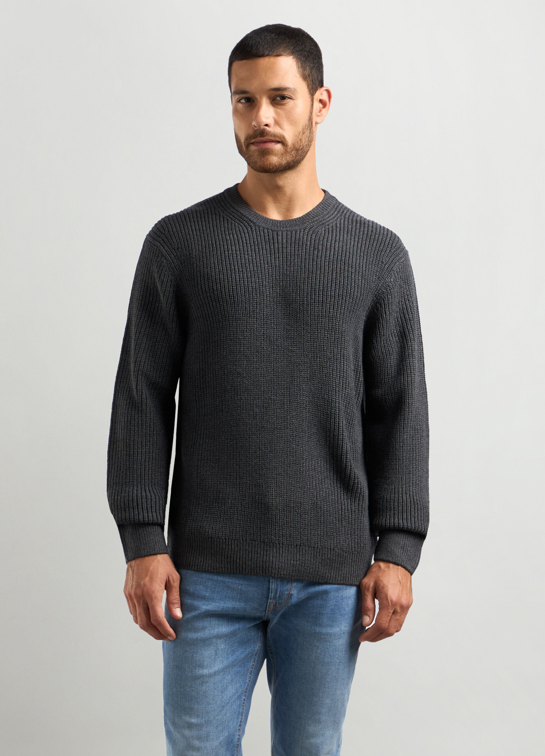Maglione girocollo costa inglese uomo