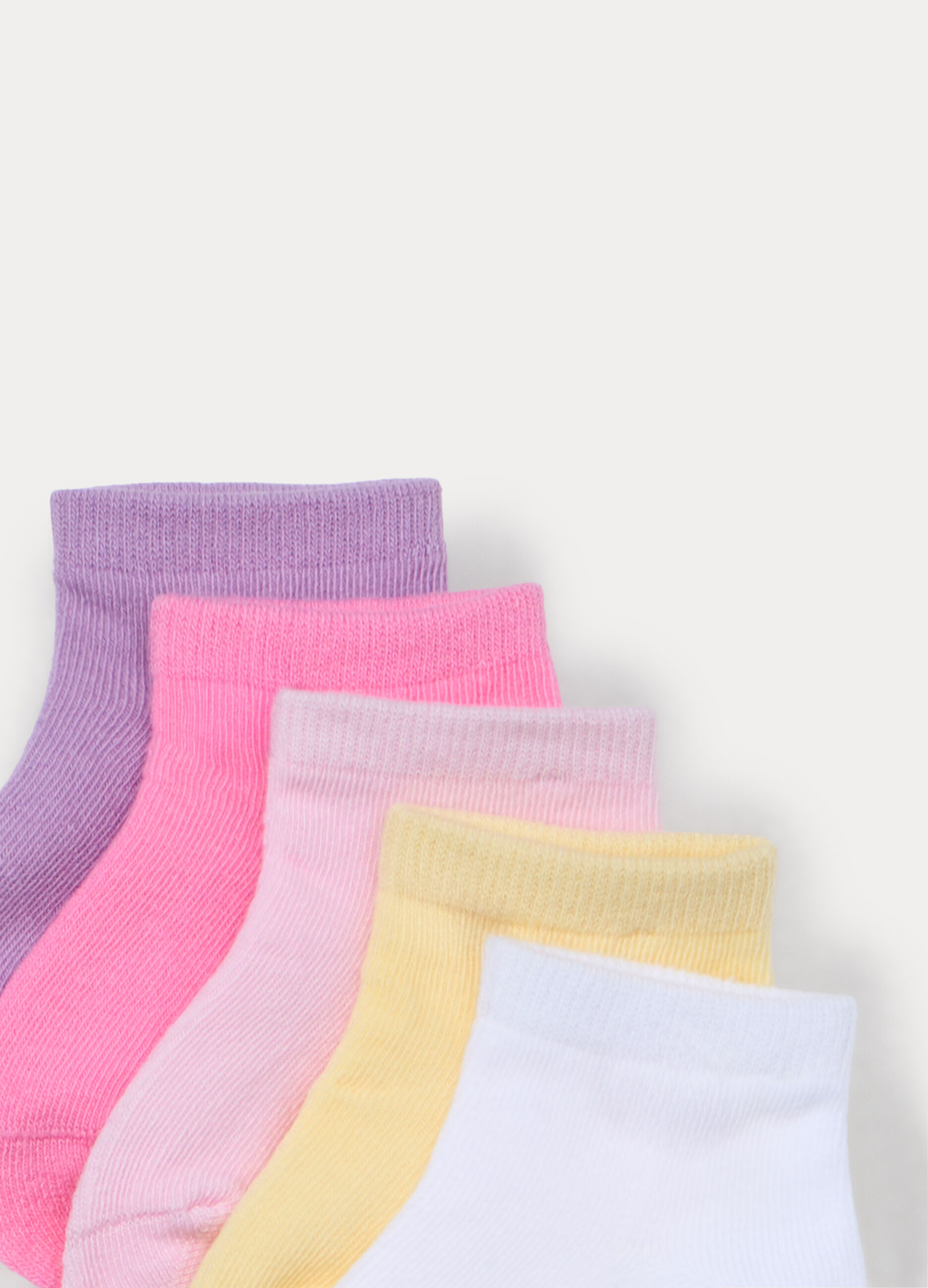 Pack 5 calze corte misto cotone _2