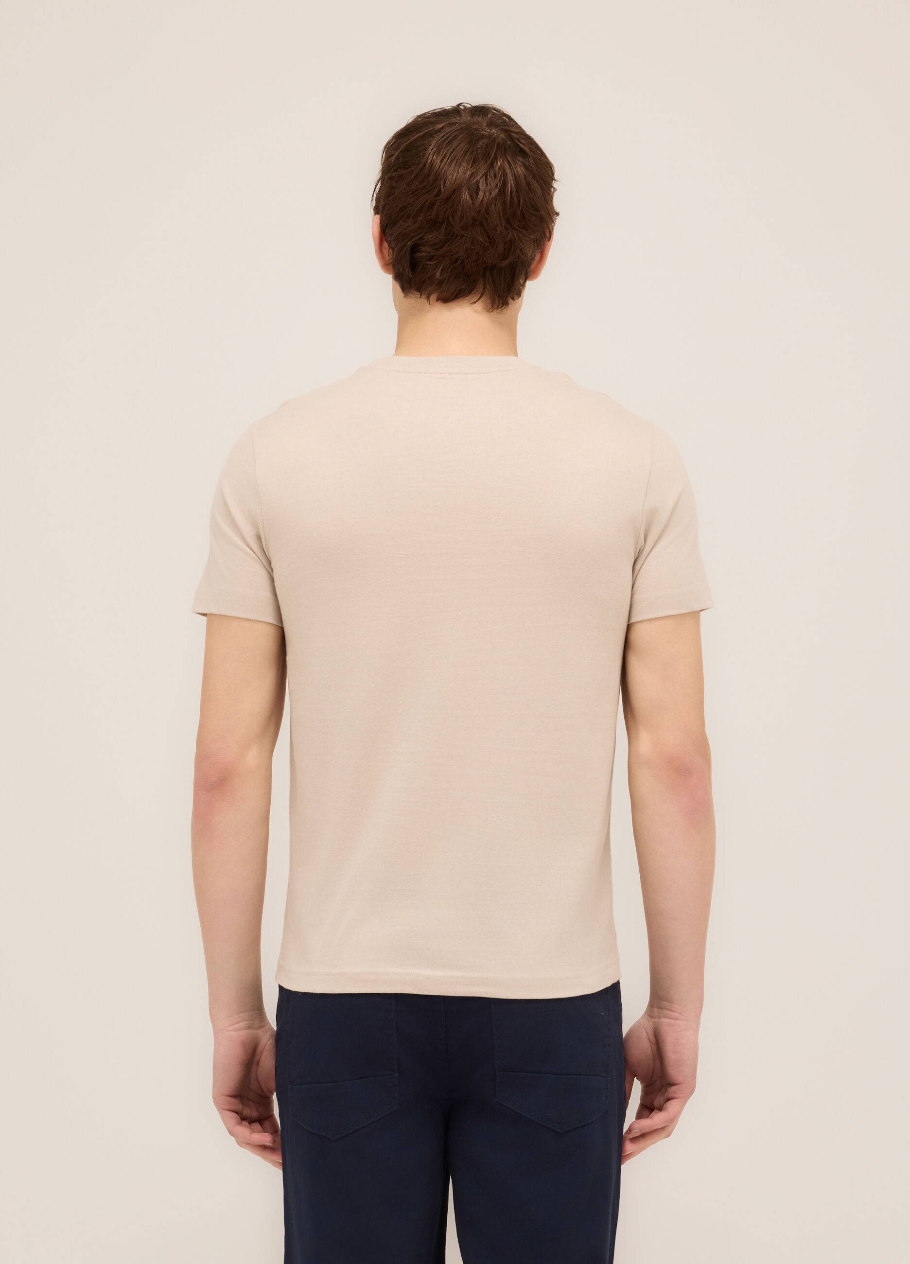 T-shirt girocollo stampa Roland Garros_1