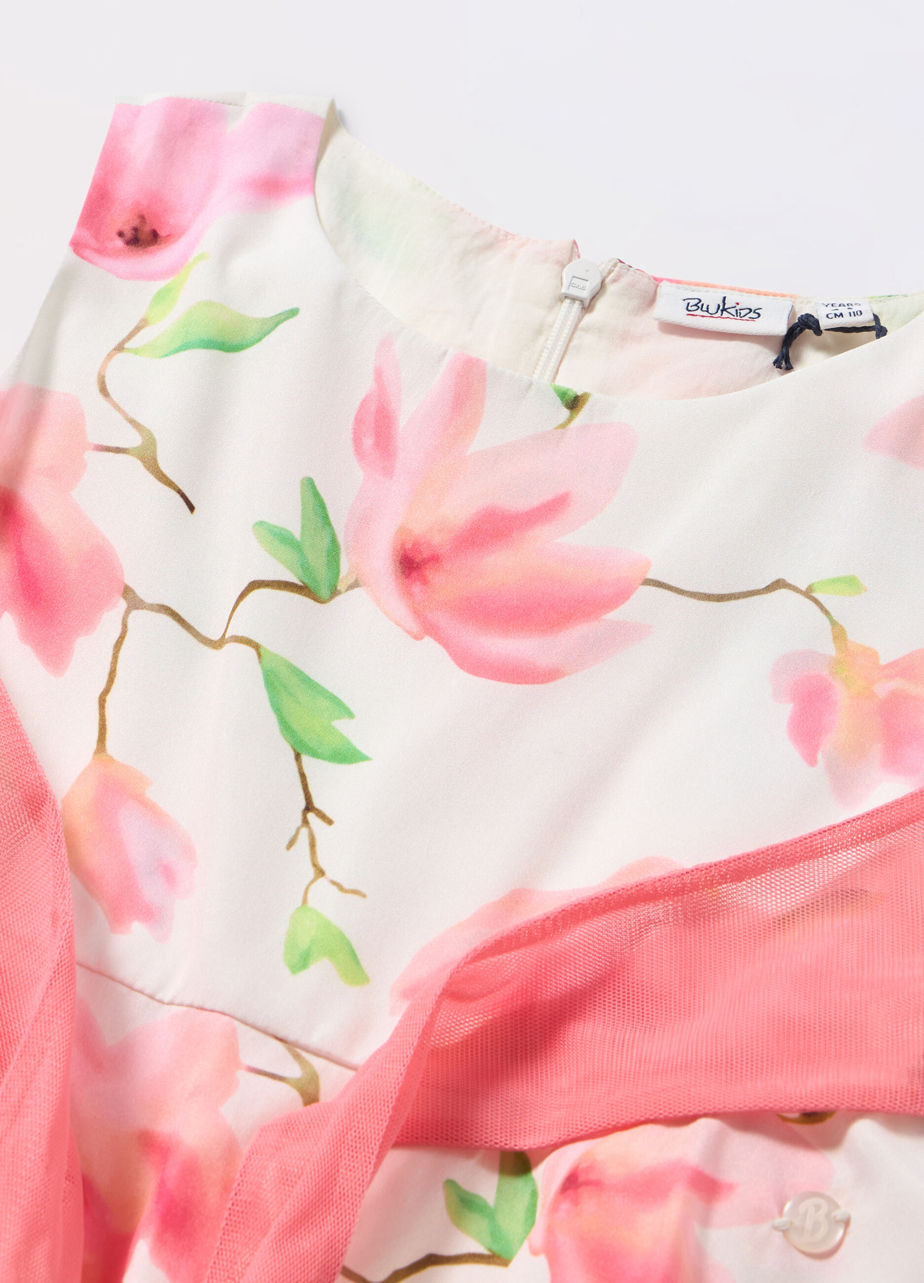 Vestito in american crepe bambina_1
