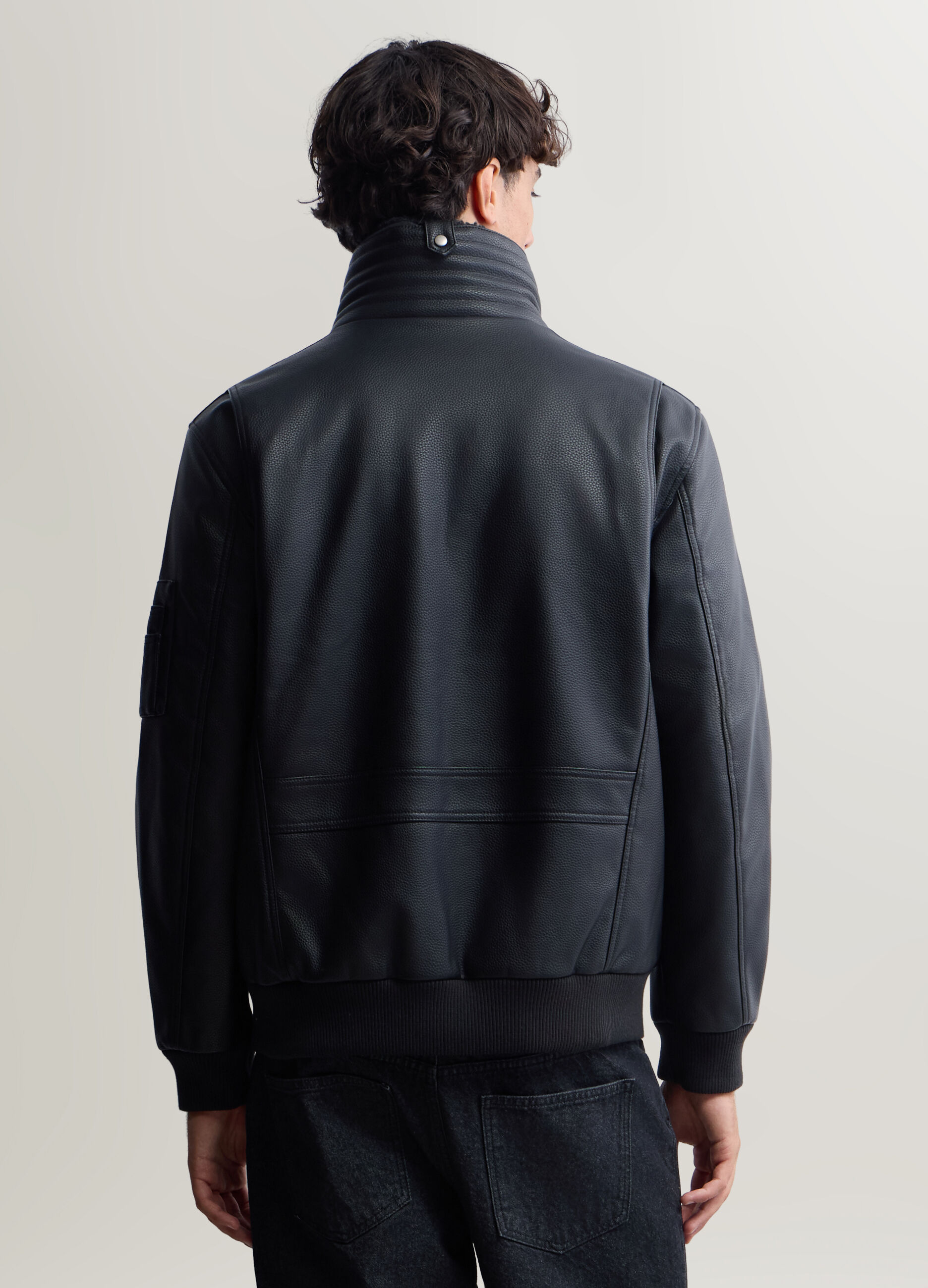 Giubbino in ECOpelle uomo_1