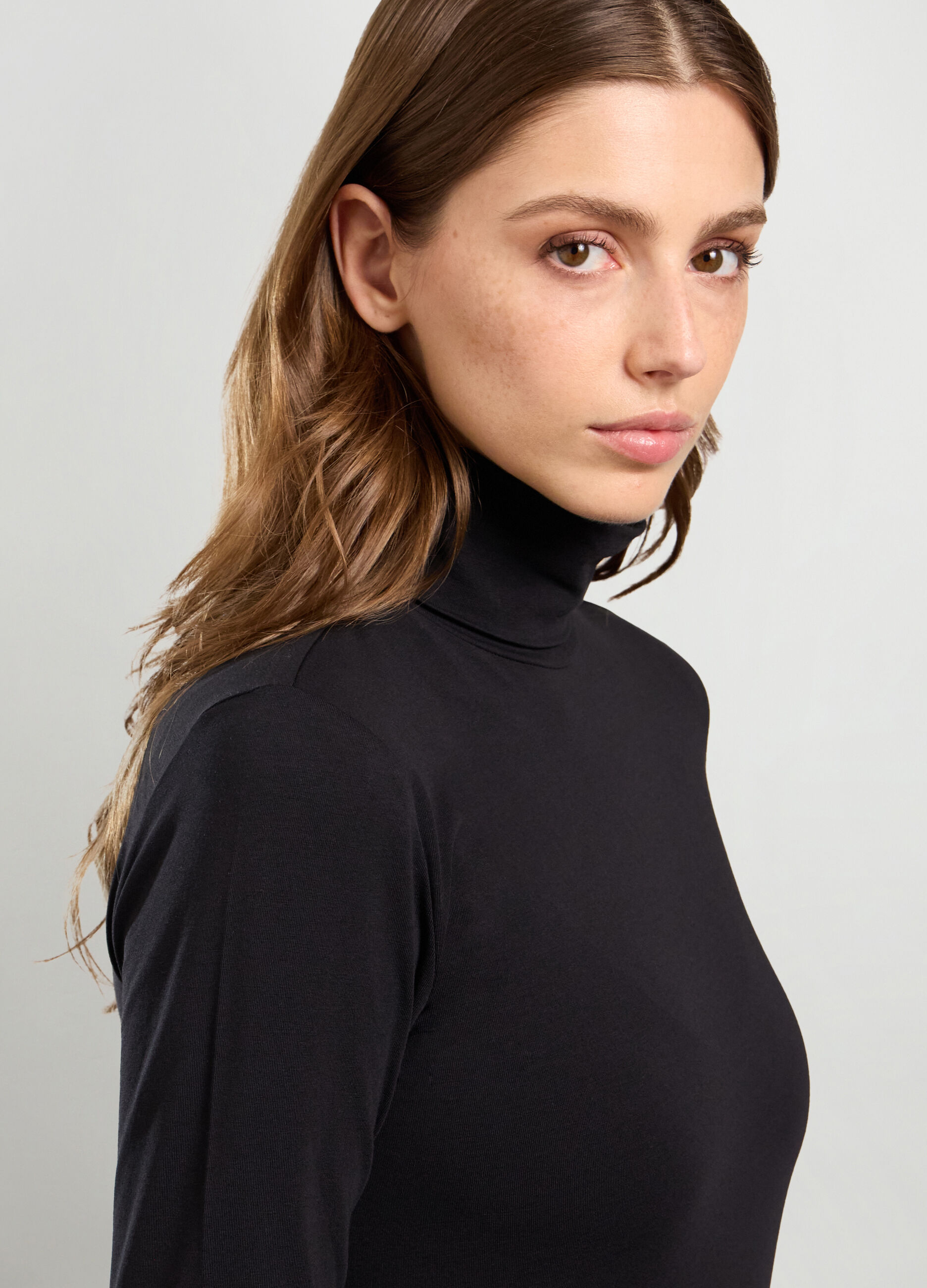 Lupetto in cotone stretch donna_2