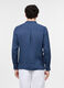 Camicia regular fit in lino con collo classico e doppia tasca uomo_1
