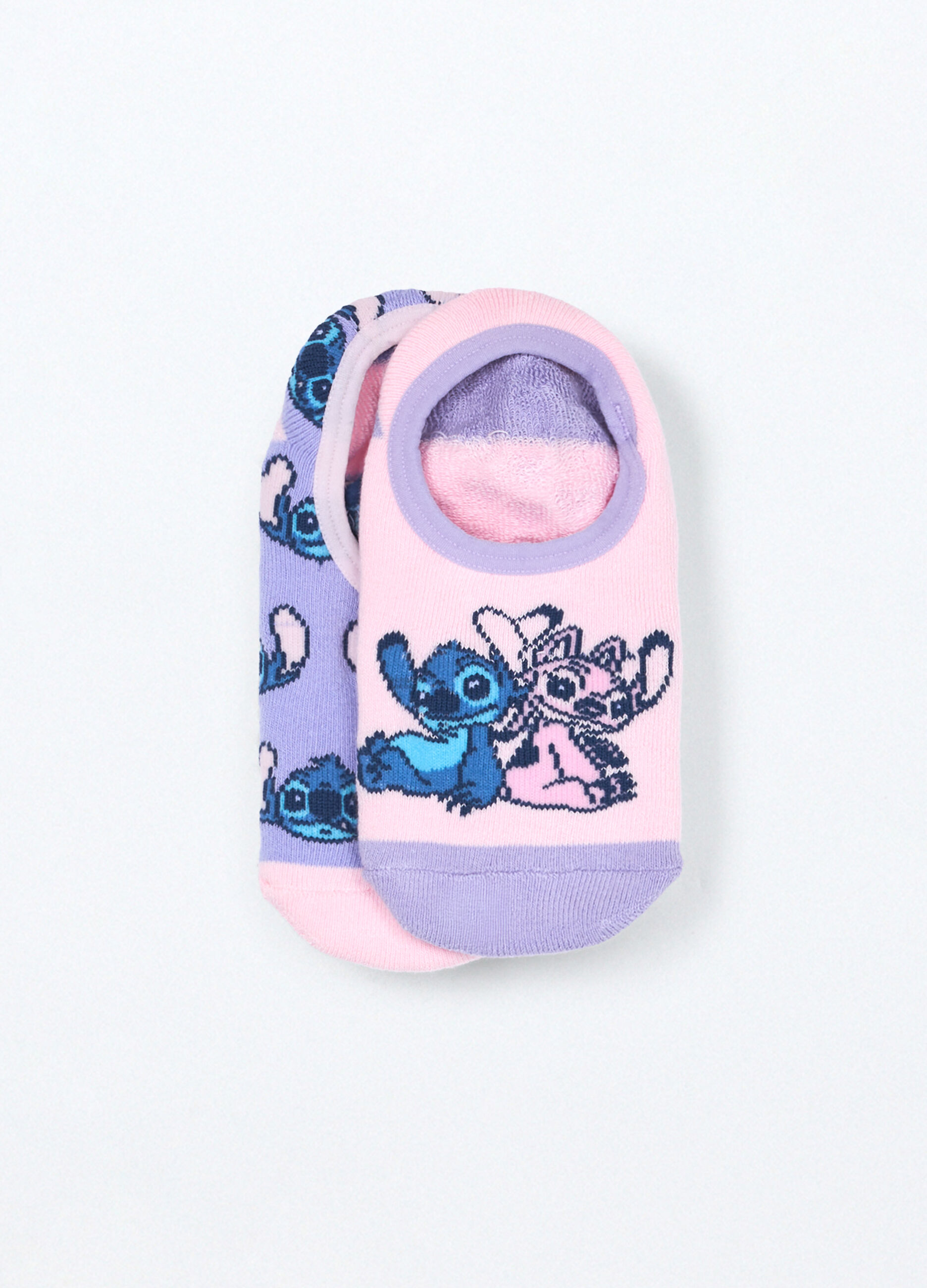 Pack 2 scarpine antiscivolo in spugna bambina_1