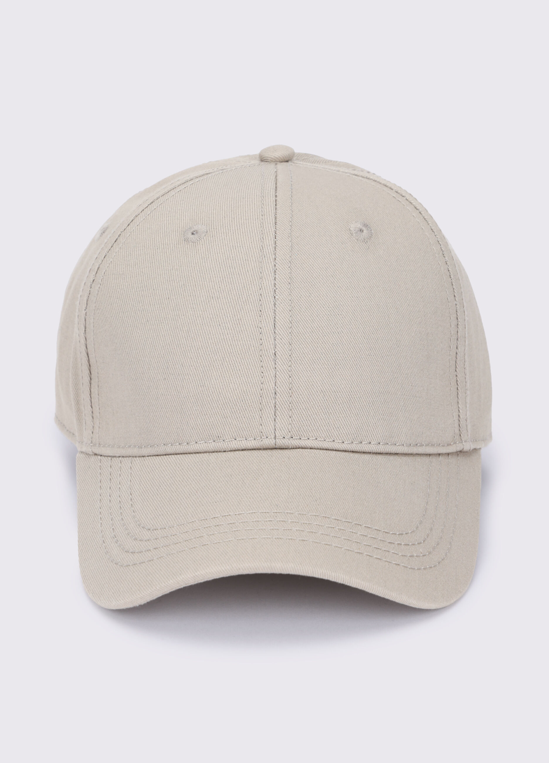 Cappello baseball in twill di cotone uomo_0
